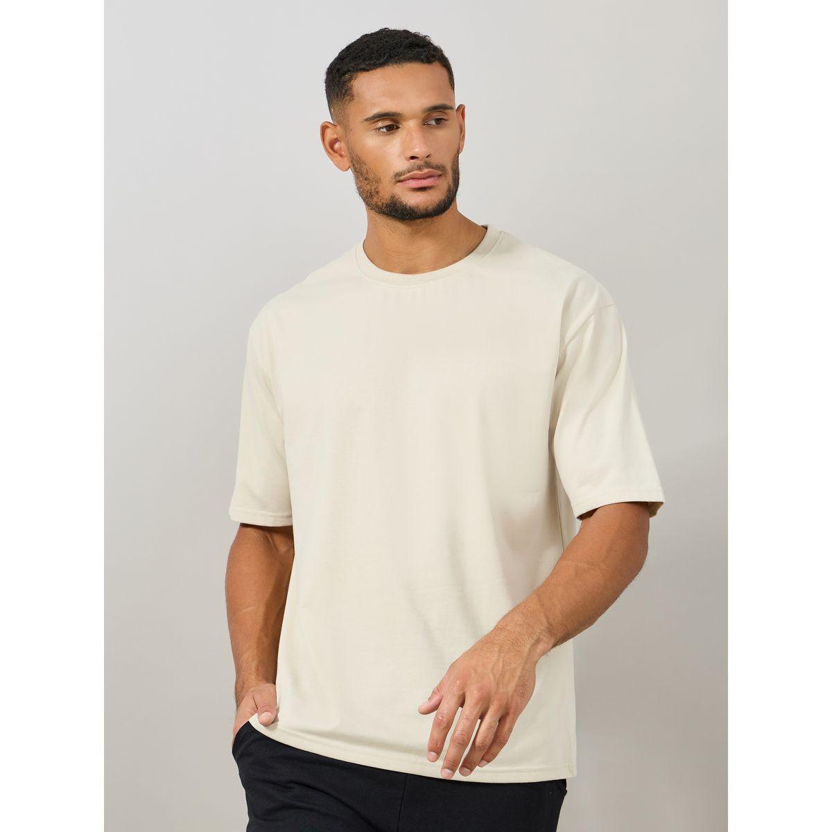 Styli Geometric Graphic Print Oversized T-Shirt-men-clothing-tshirtsandpolos-tshirts-image-3