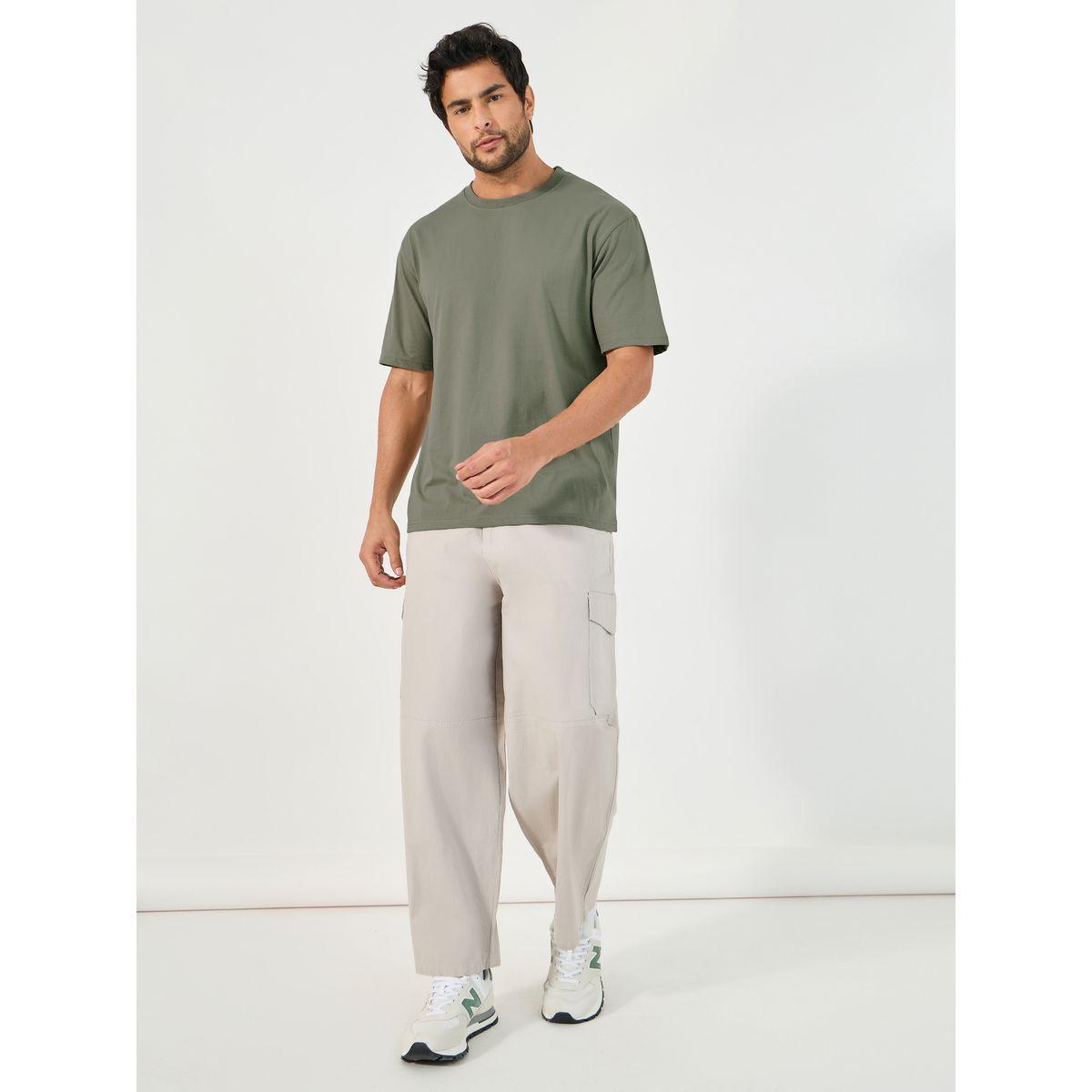 تيشيرت فضفاض بياقة دائرية وطبعة جرافيك-men-clothing-tshirtsandpolos-tshirts-image-3