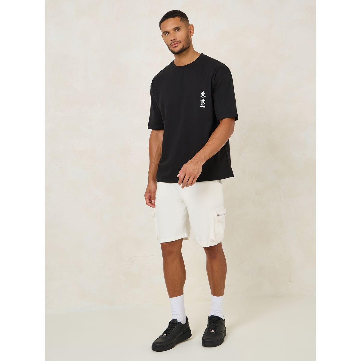 Styli Text Graphic Print Oversized T-Shirt-men-clothing-tshirtsandpolos-tshirts-image-2