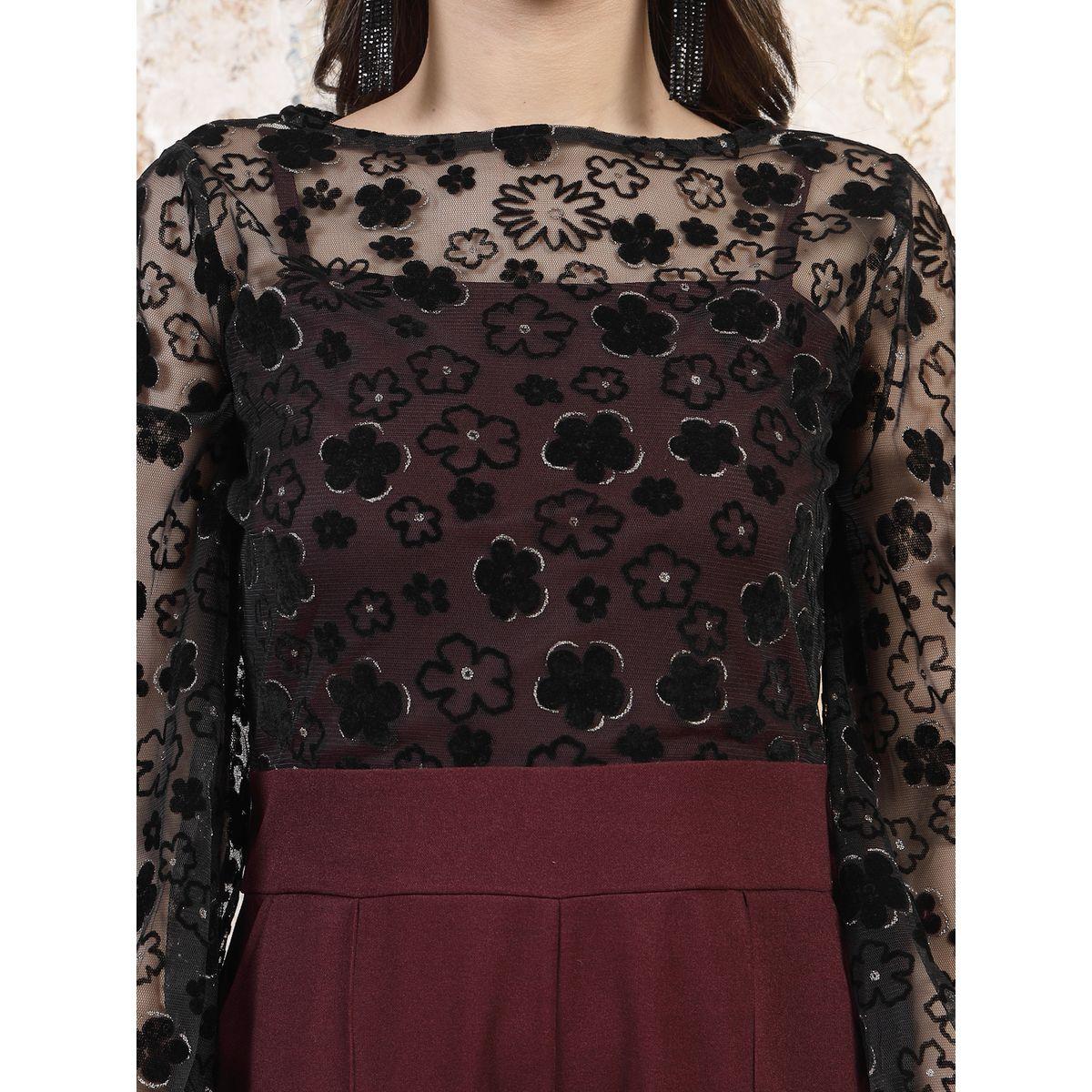 Athena Floral Embroidered Sheer Top Wide Leg Jumpsuit-women-clothing-jumpsuits-image-4