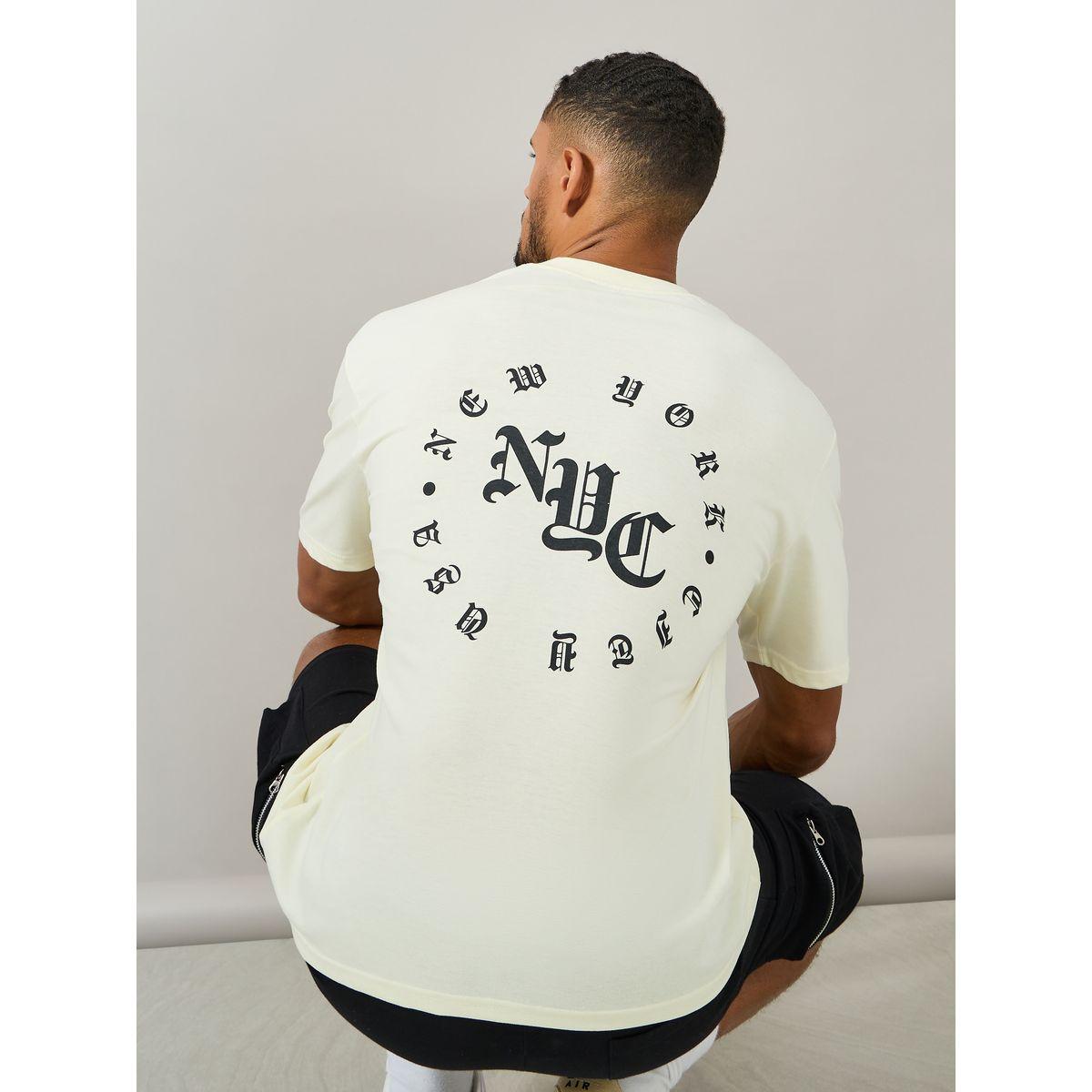 تيشيرت فضفاض مطبع بطبعة جرافيك-men-clothing-tshirtsandpolos-tshirts-image-1