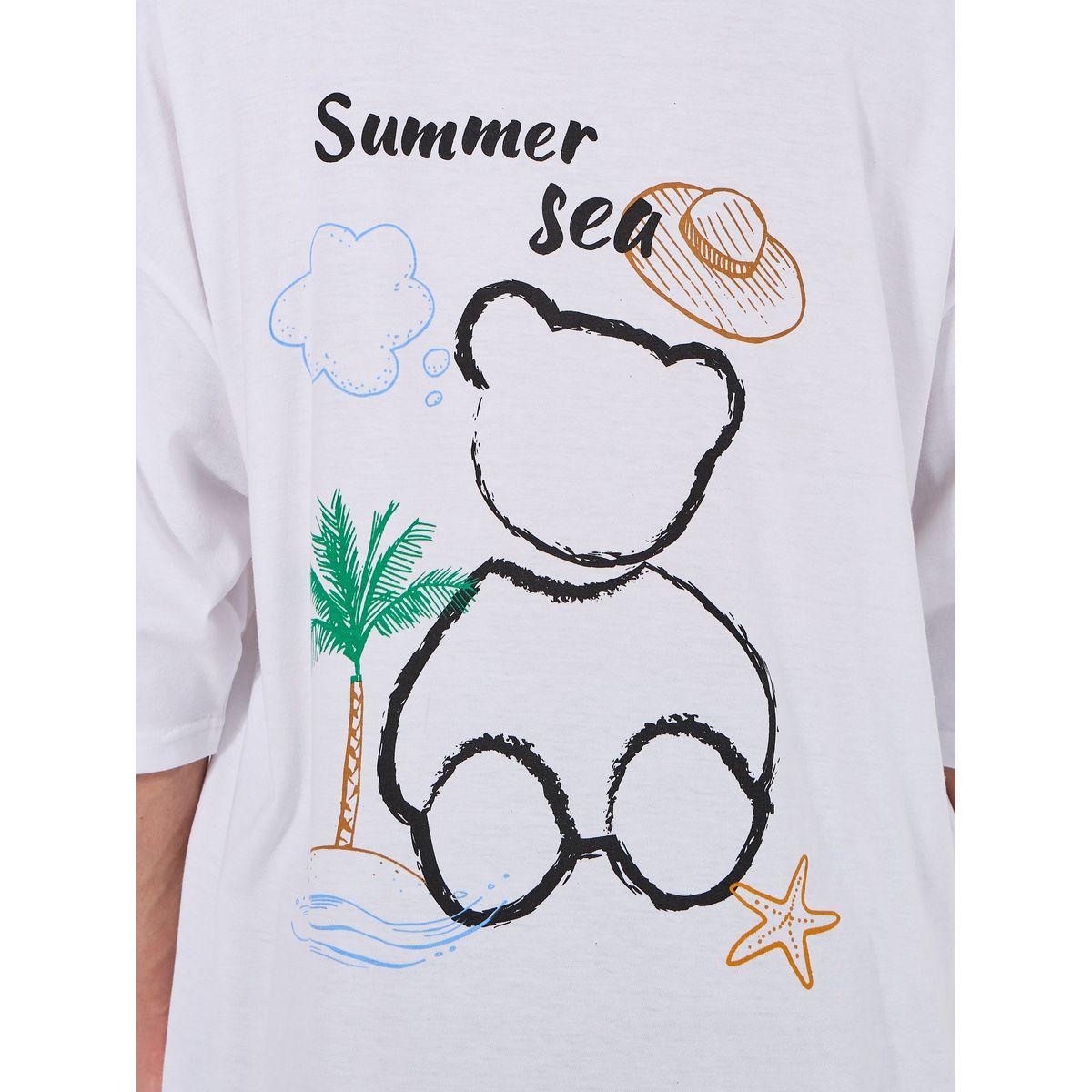 Styli Bear Summer Graphic Print Boxy Streetwear T-Shirt-men-clothing-tshirtsandpolos-tshirts-image-4
