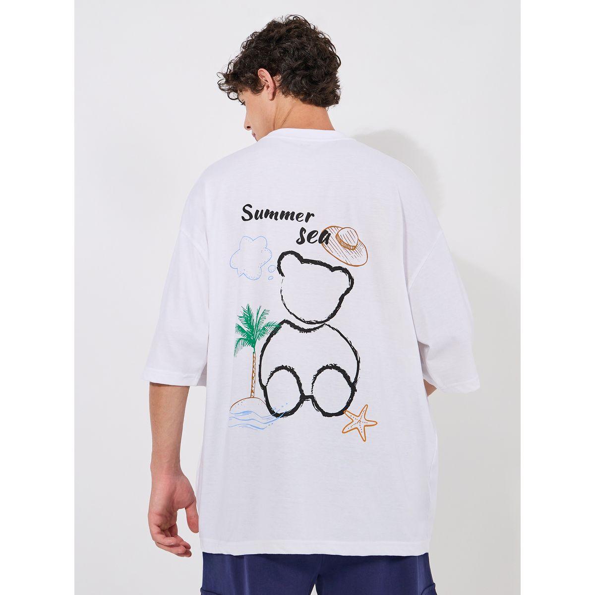 Styli Bear Summer Graphic Print Boxy Streetwear T-Shirt-men-clothing-tshirtsandpolos-tshirts-image-5