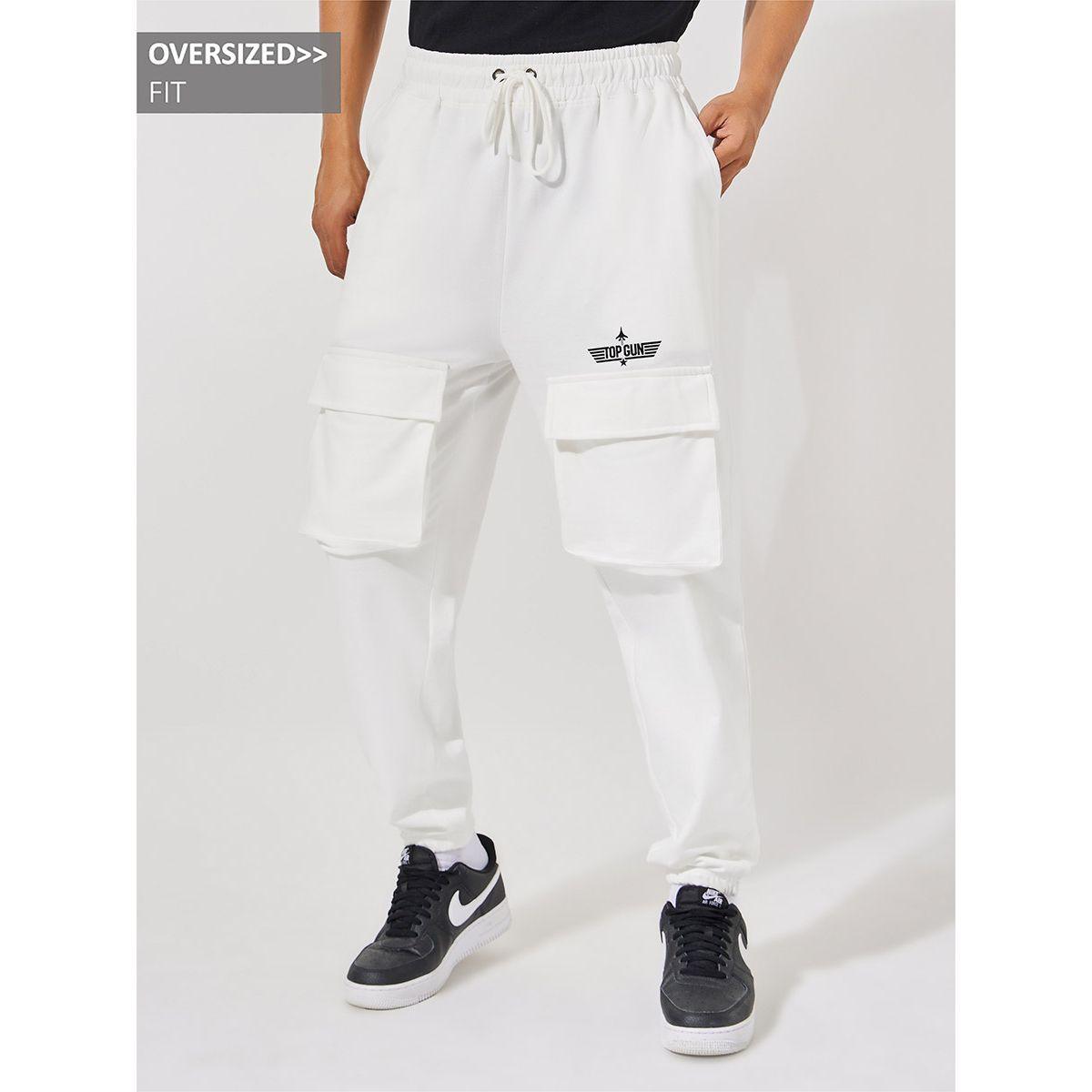 جوغر كارجو فضفاض مع جيوب واربطة-men-clothing-bottoms-joggers-image-1