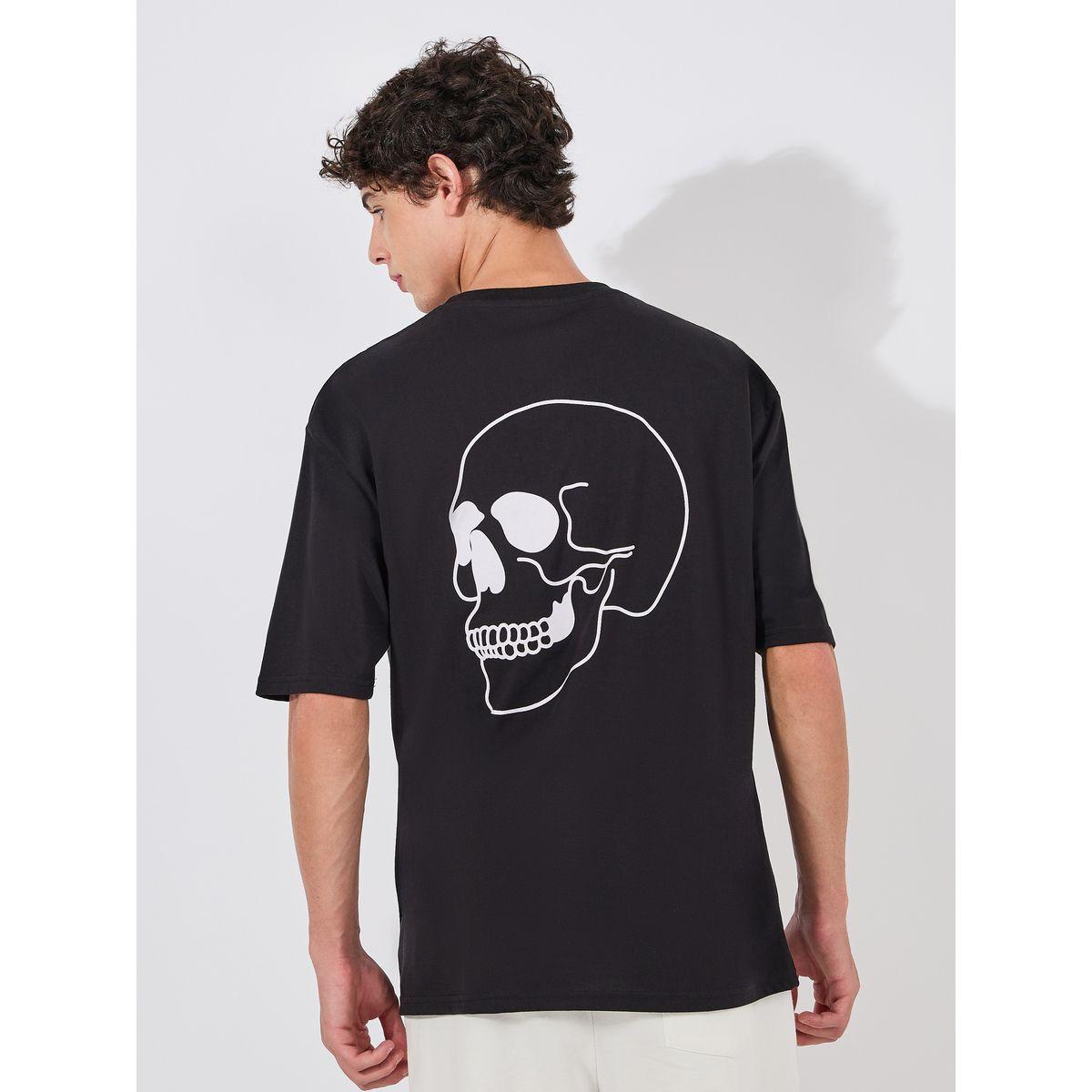 Styli Front and Back Skull Print Oversized T-Shirt-men-clothing-tshirtsandpolos-tshirts-image-1