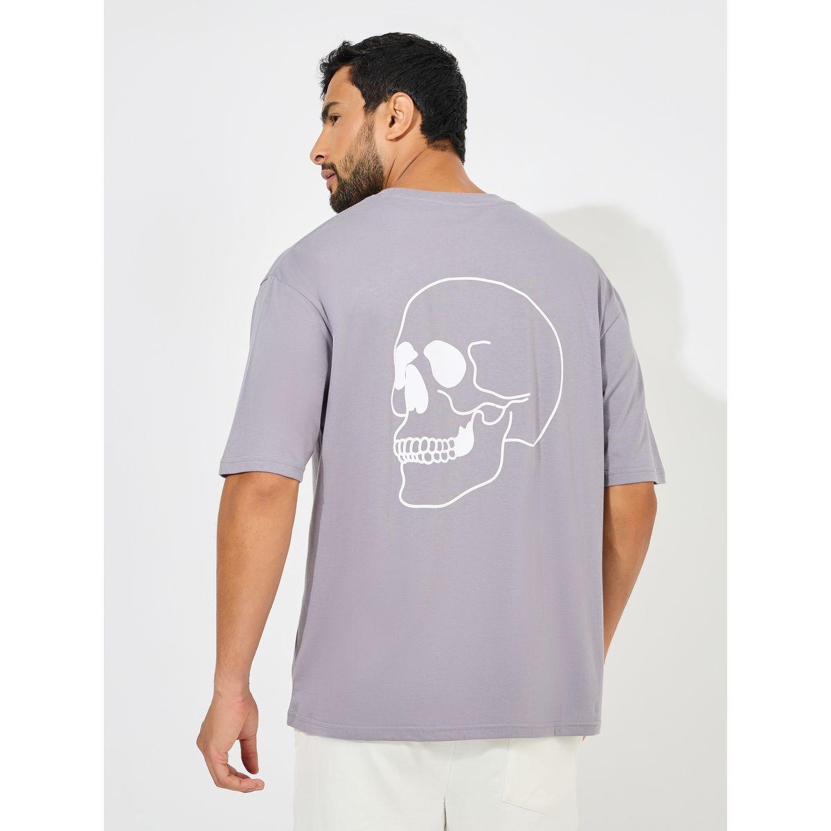 Styli Front and Back Skull Print Oversized T-Shirt-men-clothing-tshirtsandpolos-tshirts-image-5