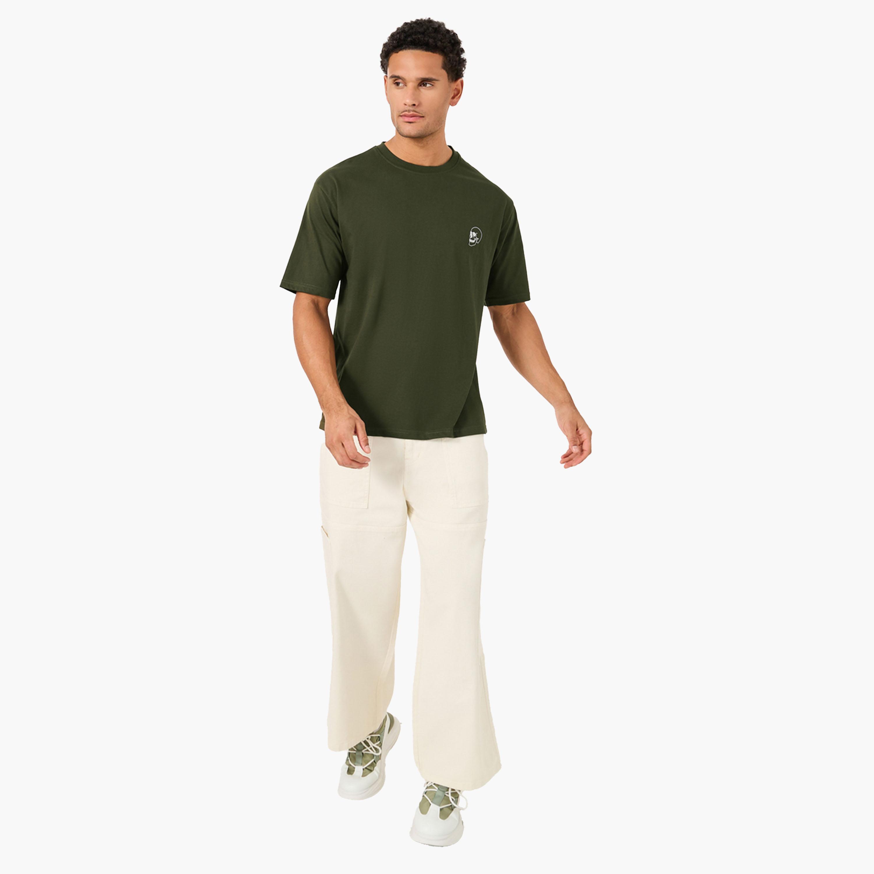 Styli Front and Back Skull Print Oversized T-Shirt-men-clothing-tshirtsandpolos-tshirts-image-2