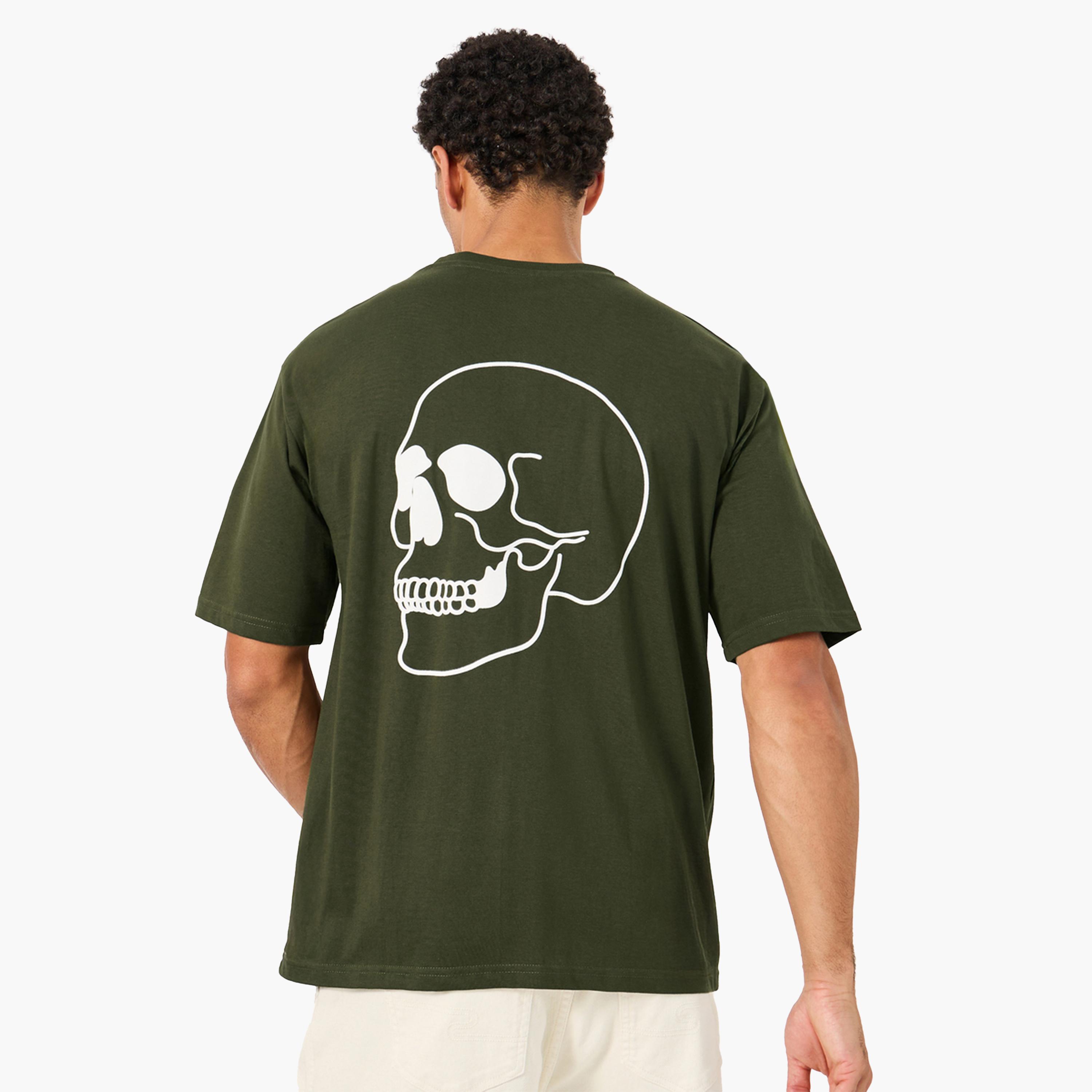 Styli Front and Back Skull Print Oversized T-Shirt-men-clothing-tshirtsandpolos-tshirts-image-3