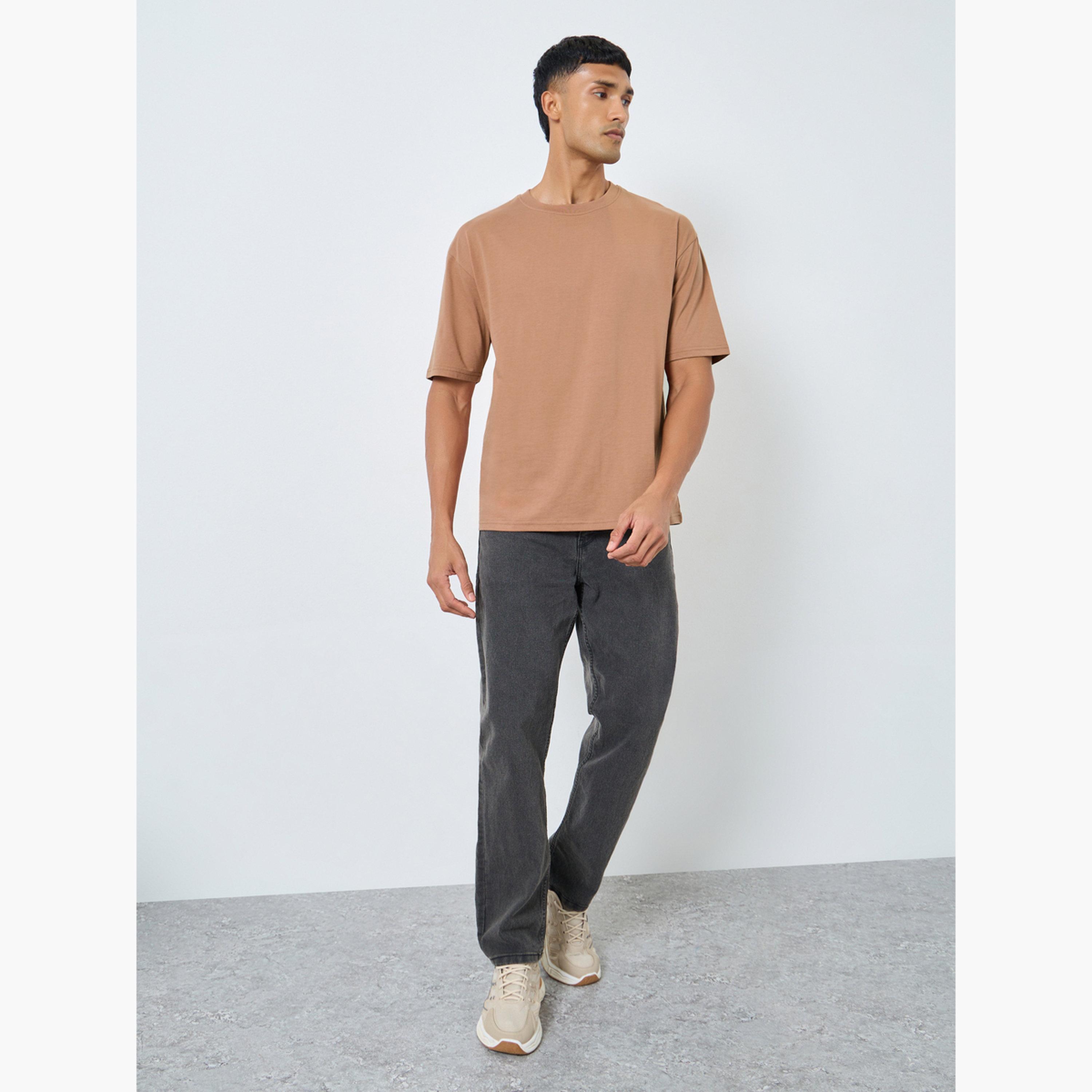 Styli Men Back Tiger Print Oversized T-Shirt-men-clothing-tshirtsandpolos-tshirts-image-2