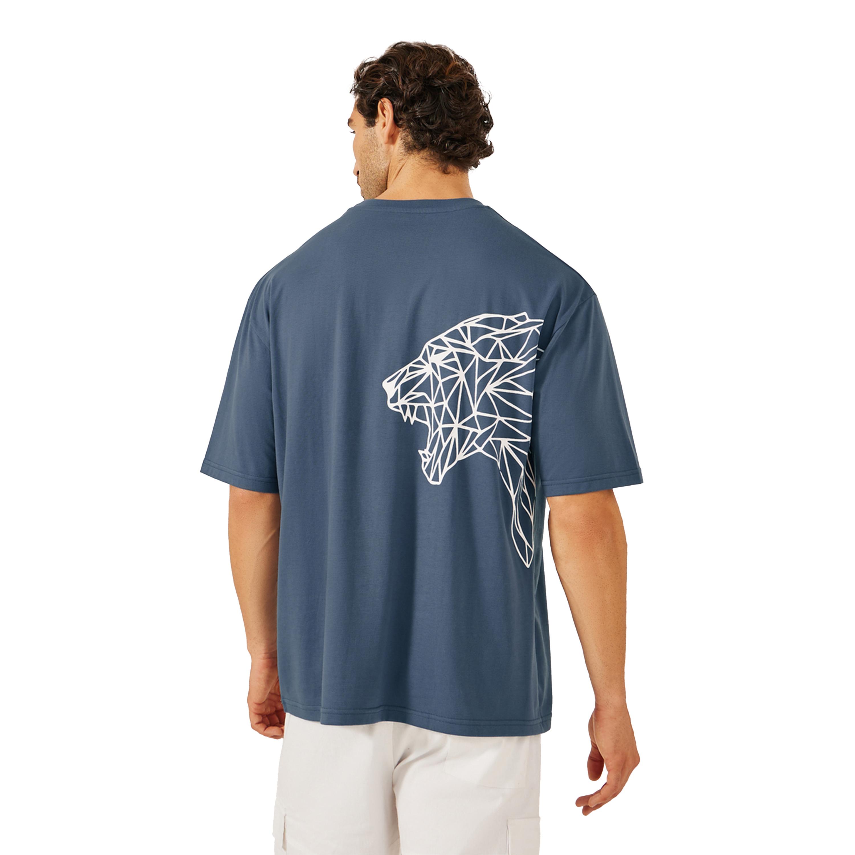 Styli Tiger Graphic Print Oversized T-Shirt-men-clothing-tshirtsandpolos-tshirts-image-2