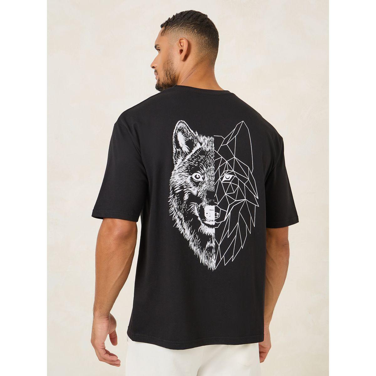 Styli Wolf Graphic Print Oversized T-Shirt-men-clothing-tshirtsandpolos-tshirts-image-4