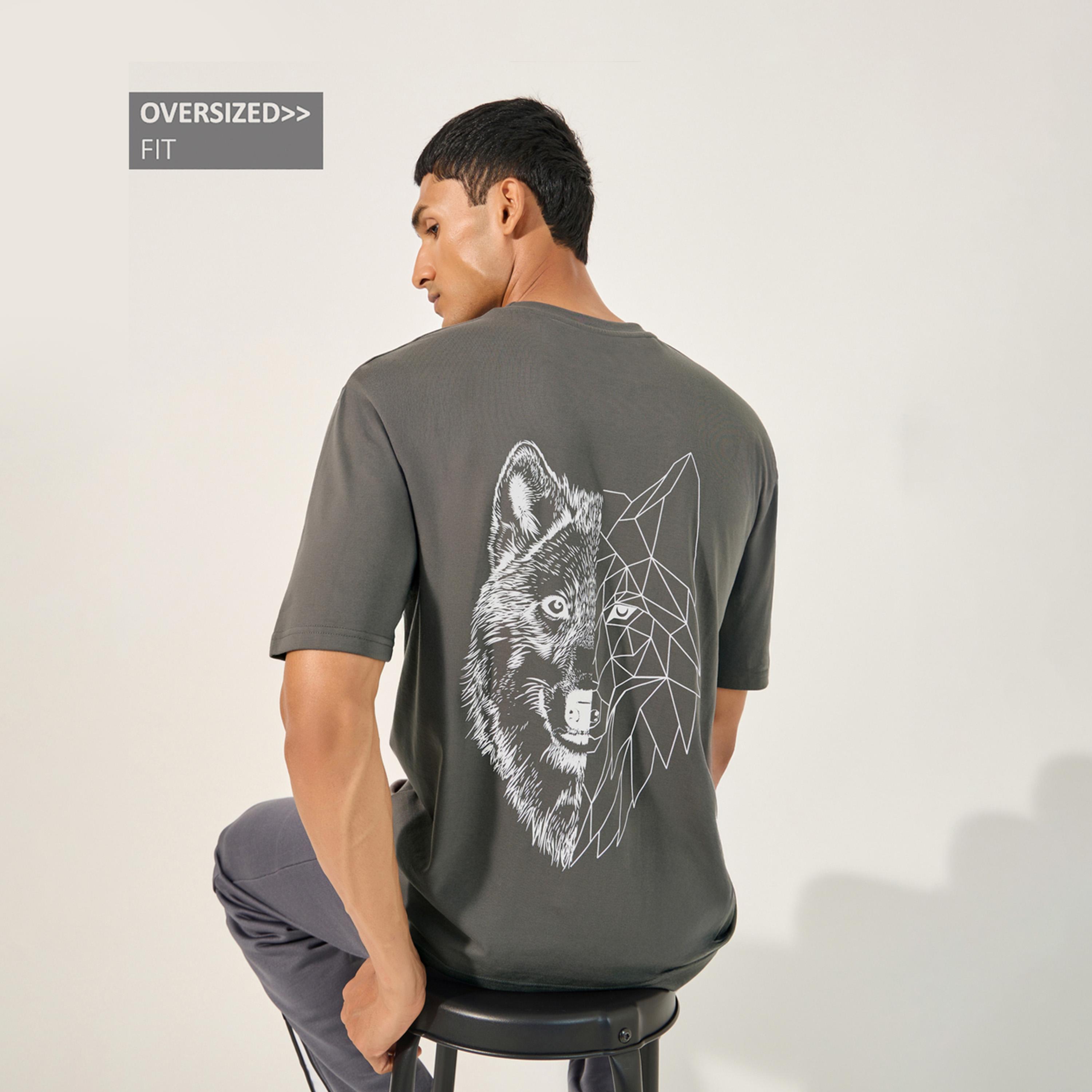 Styli Graphic Print Round Neck Oversized T-Shirt-men-clothing-tshirtsandpolos-tshirts-image-1