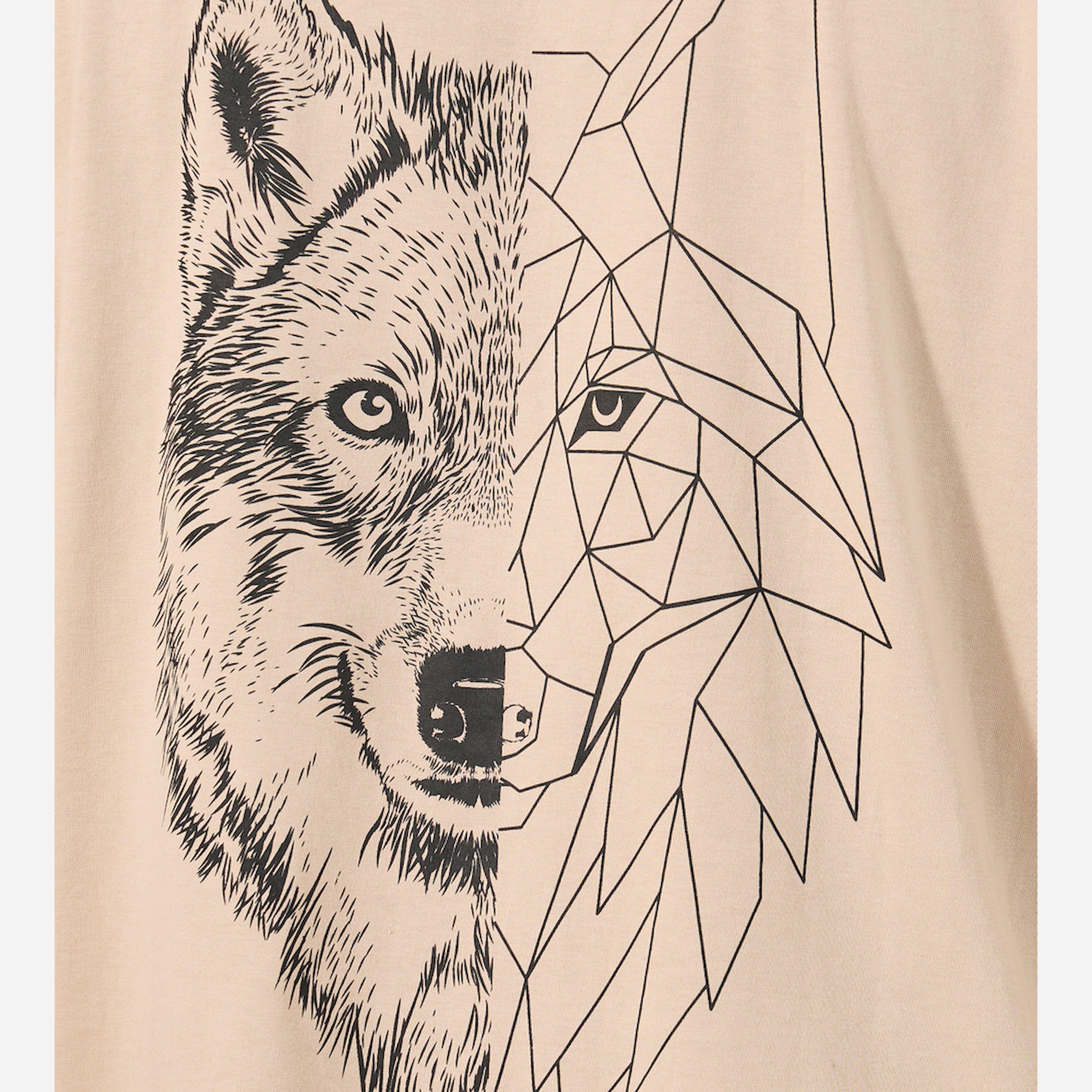 ستايلي - تي شيرت كبير الحجم برقبة دائرية وطبعة جرافيكية-men-clothing-tshirtsandpolos-tshirts-image-5
