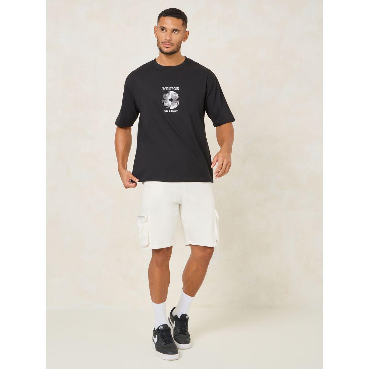 Styli Chest Graphic Print Oversized T-Shirt-men-clothing-tshirtsandpolos-tshirts-image-2