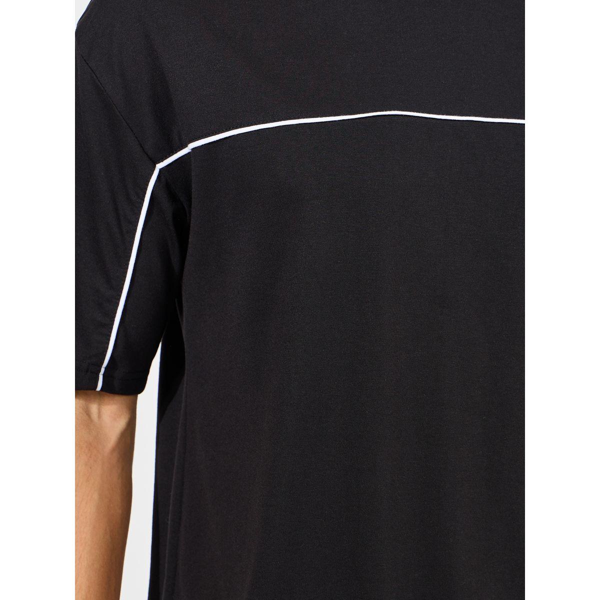 Styli Contrast Seam Piping Detail Oversized T-Shirt-men-clothing-tshirtsandpolos-tshirts-image-3