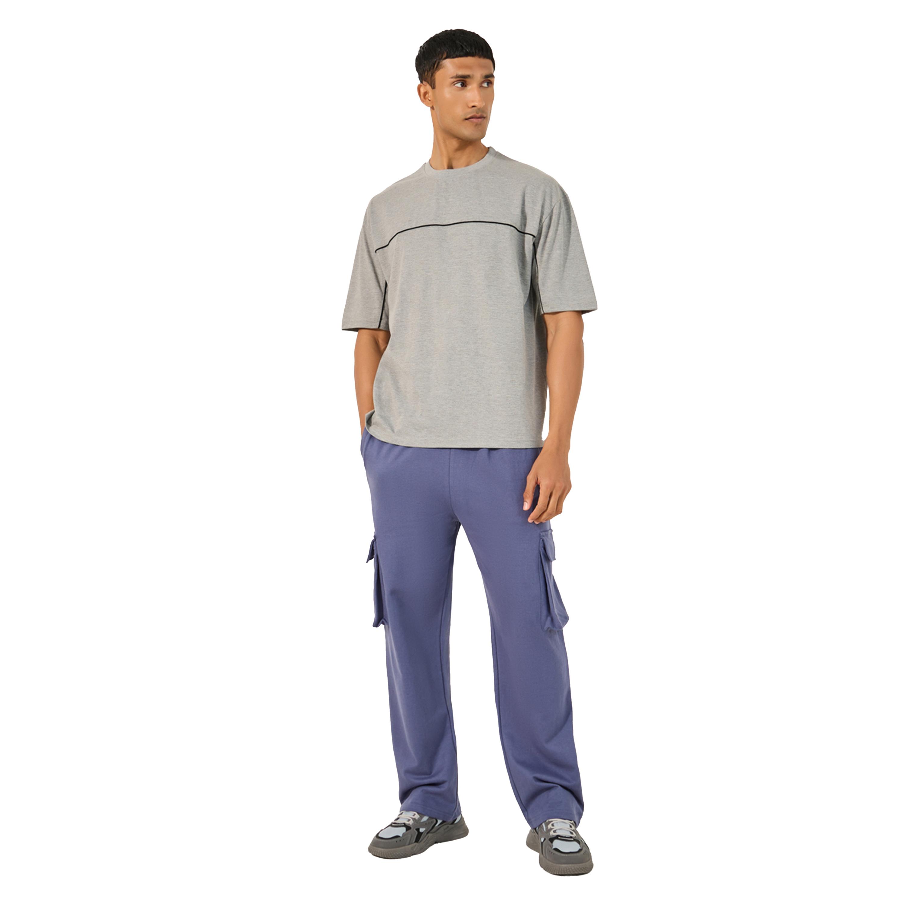 Styli Contrast Seam Piping Detail Oversized T-Shirt-men-clothing-tshirtsandpolos-tshirts-image-2