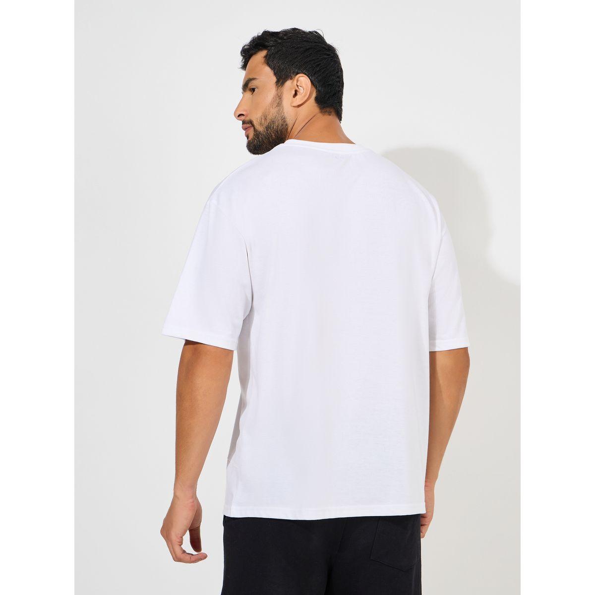 Styli Cut & Sew Oversized T-Shirt with Contrast Embroidery-men-clothing-tshirtsandpolos-tshirts-image-4