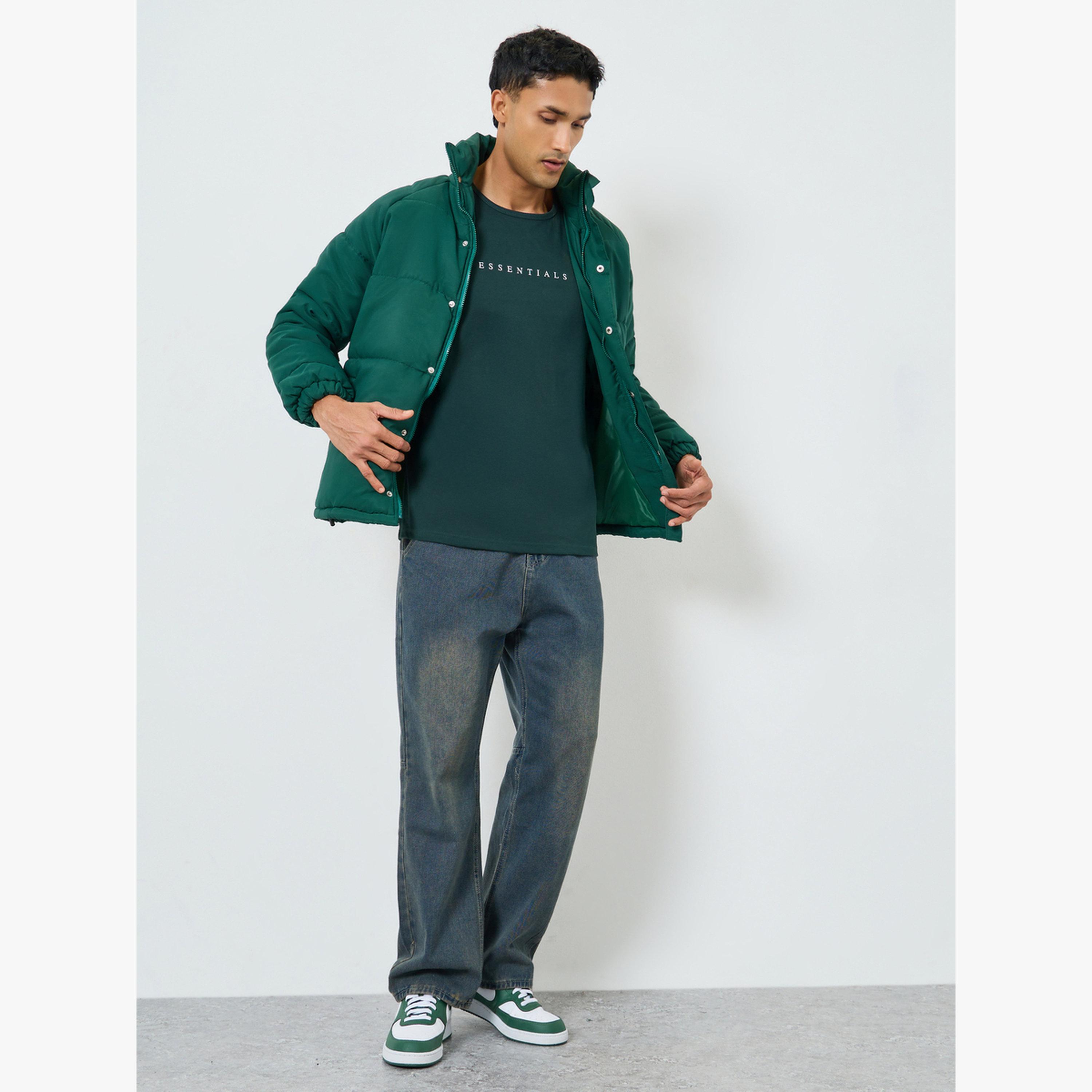 بلوزة تانك قطن بحافة ذراع منخفضة وطبعة بسيطة-men-clothing-tshirtsandpolos-vests-image-2