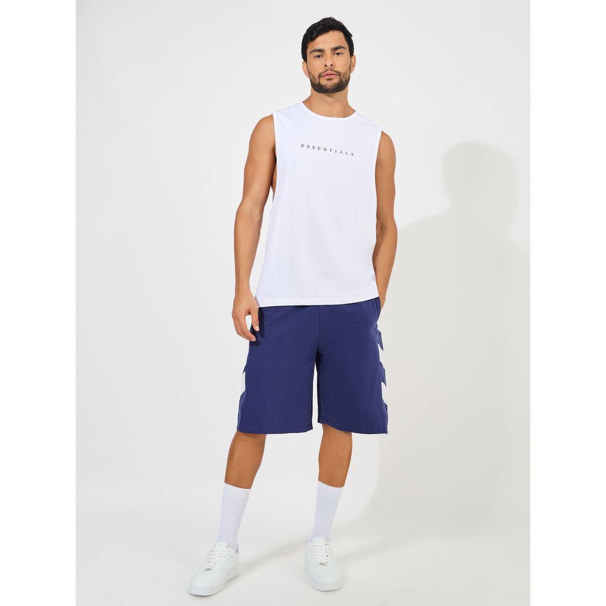 تيشيرت كت بحافة واسعة وكتابة بتفاصيل ناعمة-men-clothing-tshirtsandpolos-tshirts-image-2