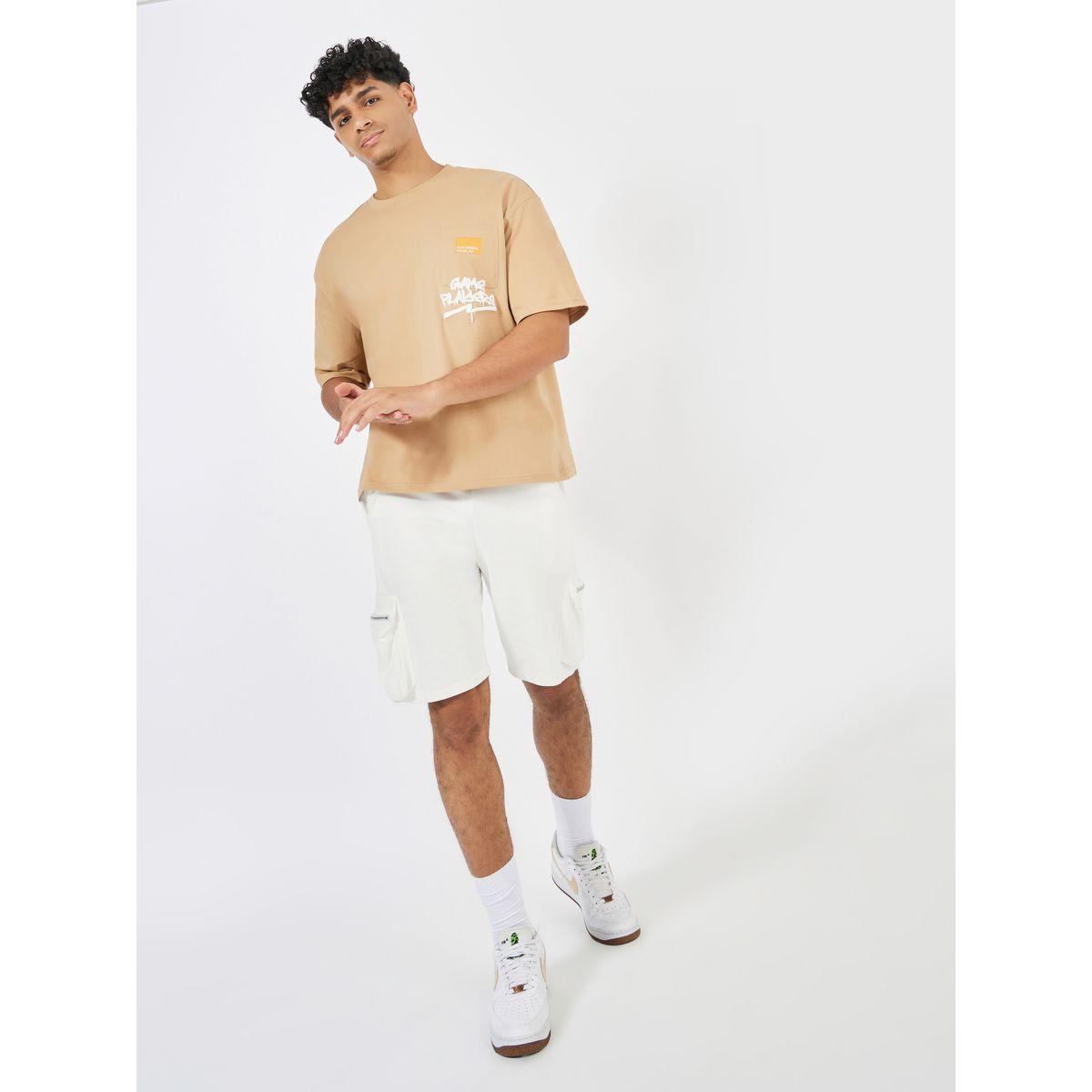 Styli Pure Cotton Puff Print Oversized T-shirt-men-clothing-tshirtsandpolos-tshirts-image-2