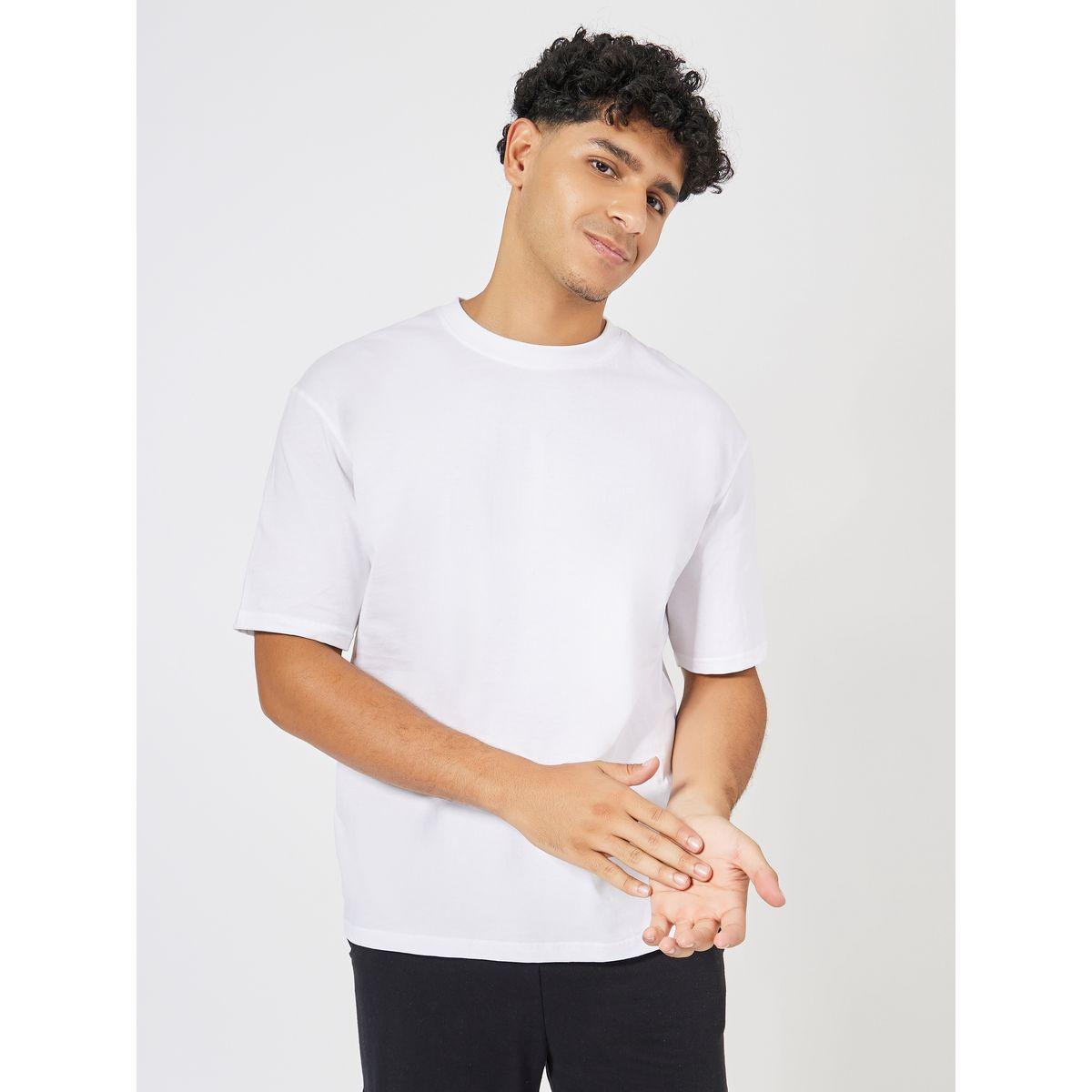 تيشيرت فضفاض مطبع بطبعة جرافيك-men-clothing-tshirtsandpolos-tshirts-image-2