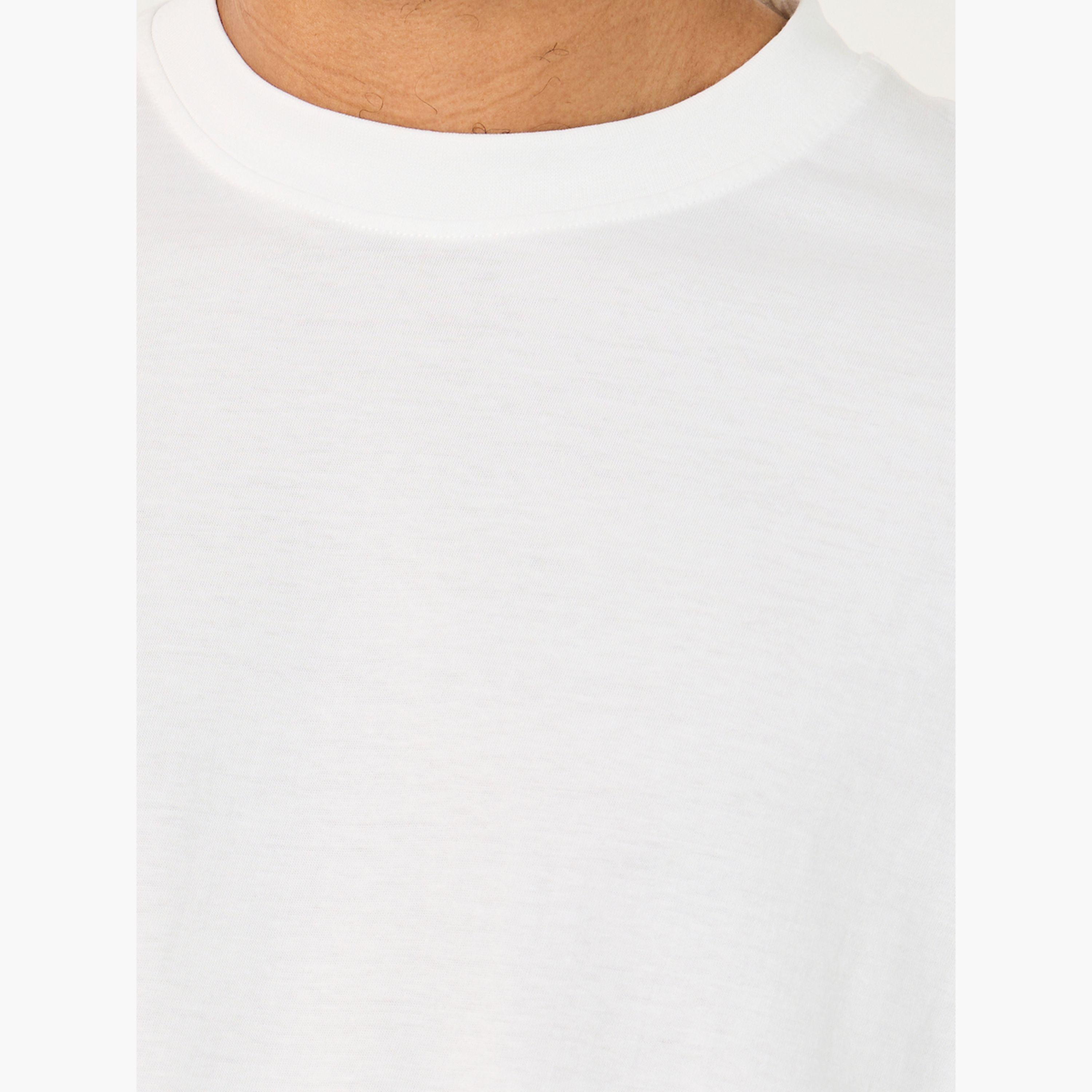 ستايلي - تي شيرت مربع من القطن الخالص مزين بتفاصيل خلفية-men-clothing-tshirtsandpolos-tshirts-image-4