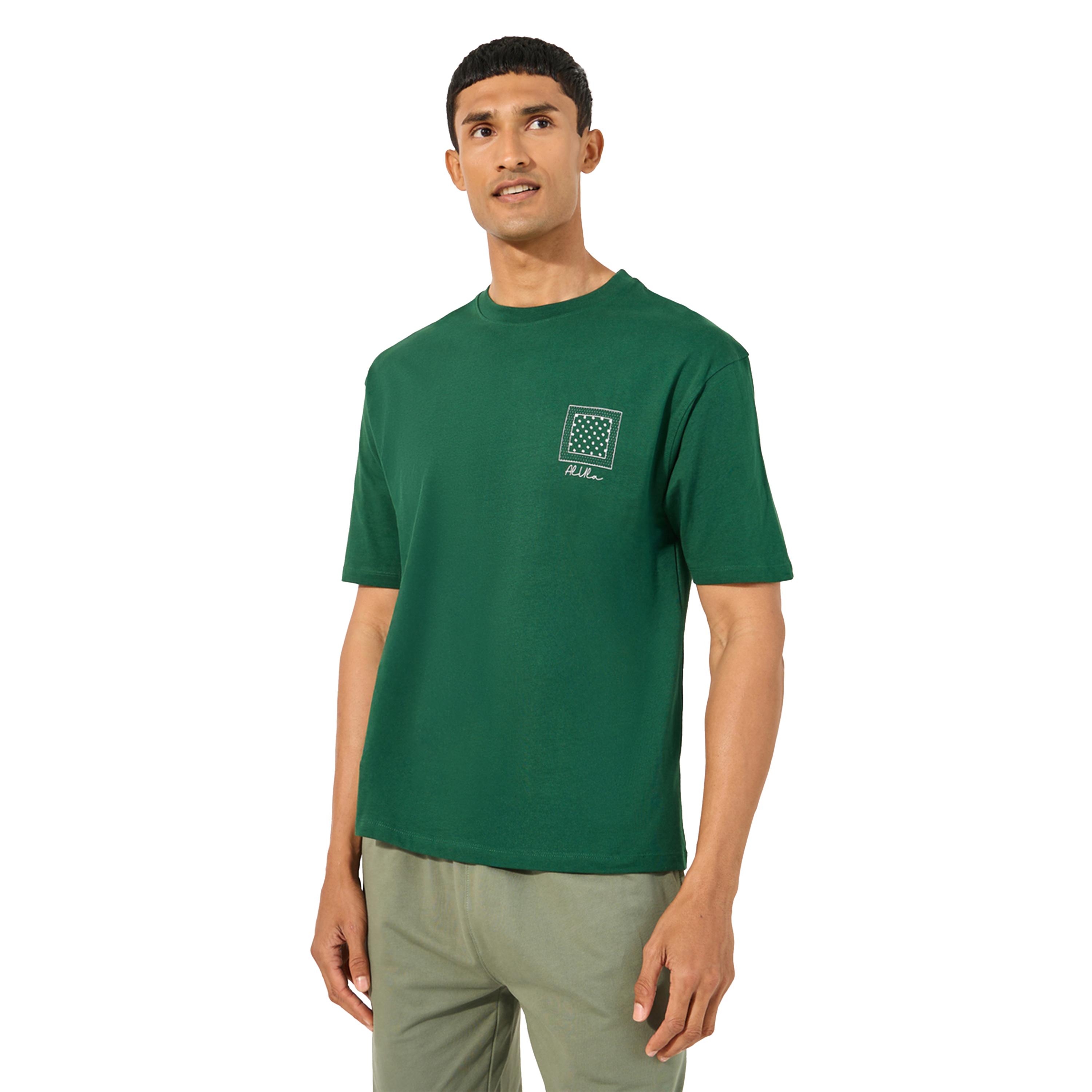 Styli Bandana Print Oversized Cotton T-Shirt-men-clothing-tshirtsandpolos-tshirts-image-1