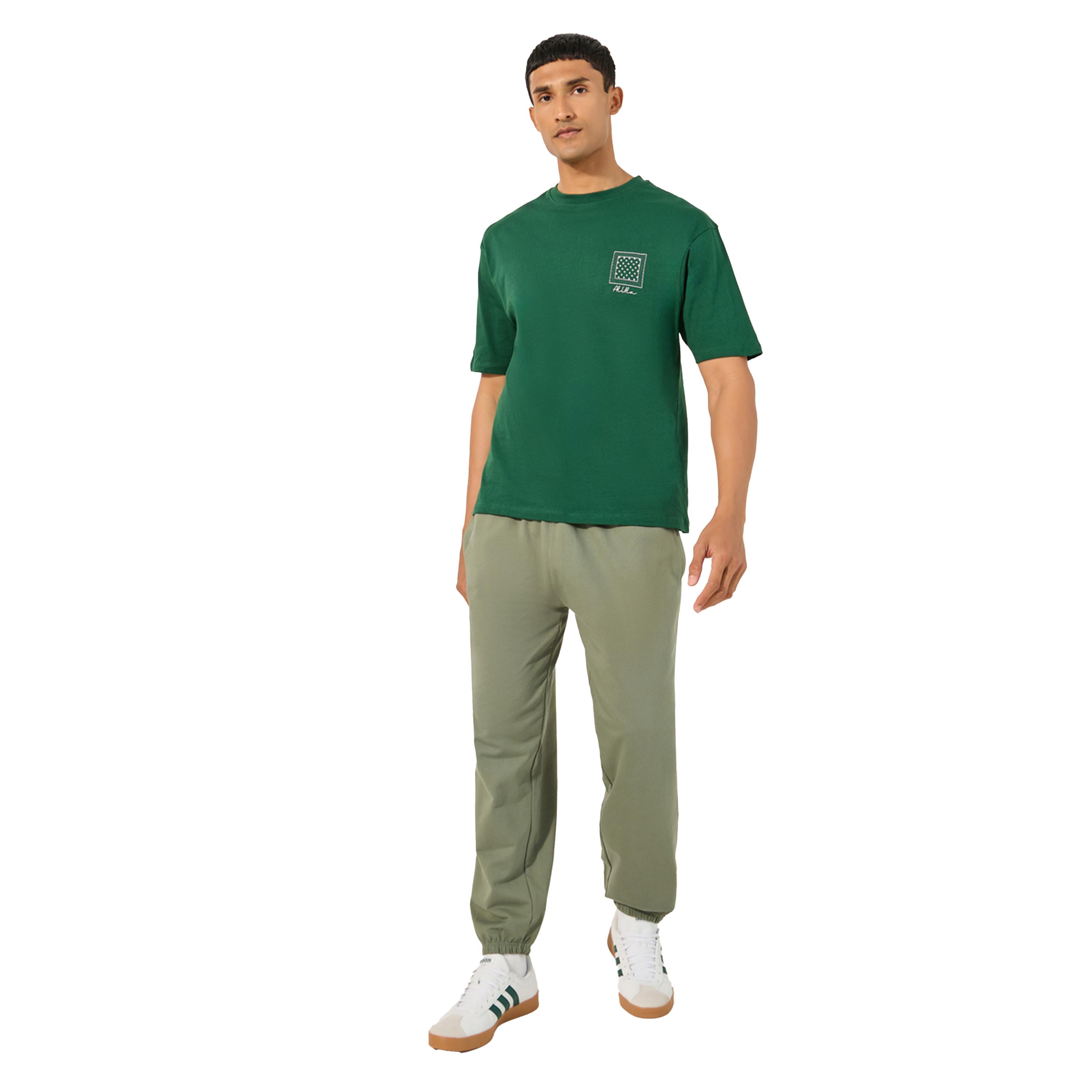 ستايلي - تي شيرت قطني كبير الحجم بطبعة وشاح بندانة-men-clothing-tshirtsandpolos-tshirts-image-3