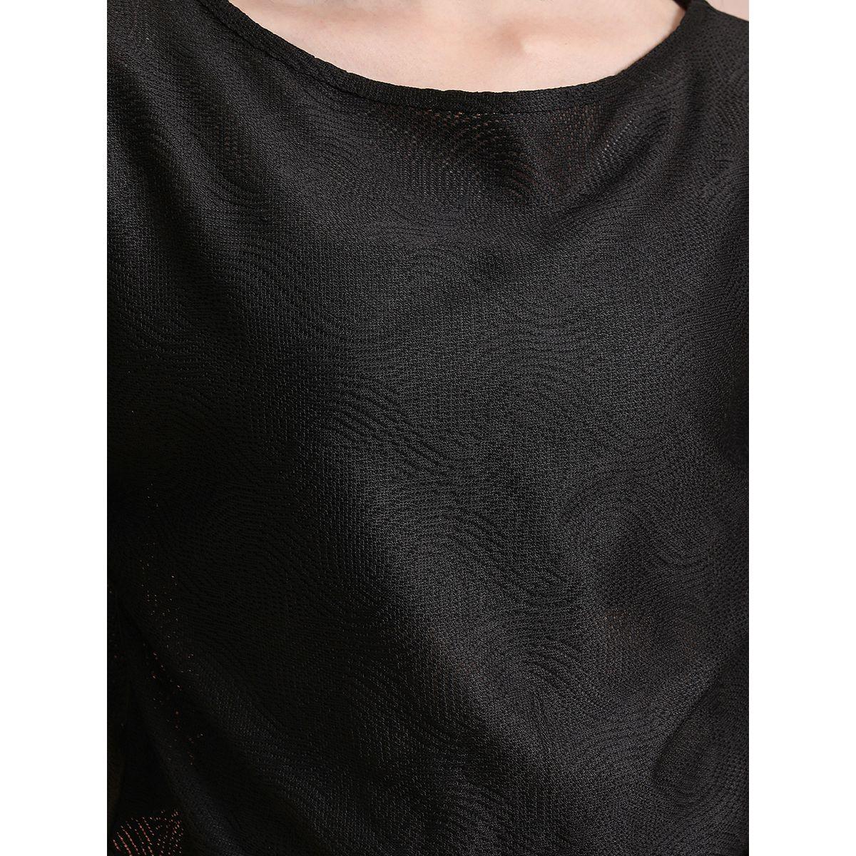بلوزة بتفاصيل بارزة الملمس واكمام طويلة طوكيو توكيز × ستايلي-women-clothing-shirtsandblouses-blouses-image-5
