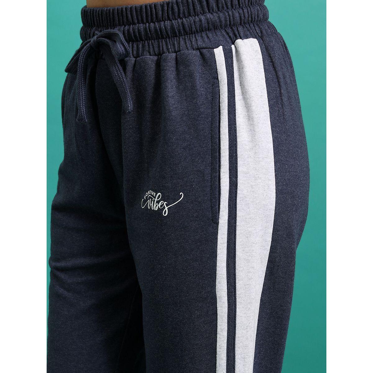 Tokyo Talkies X Styli  Side Stripe Typography Print Trackpant-women-clothing-bottoms-joggers-image-5