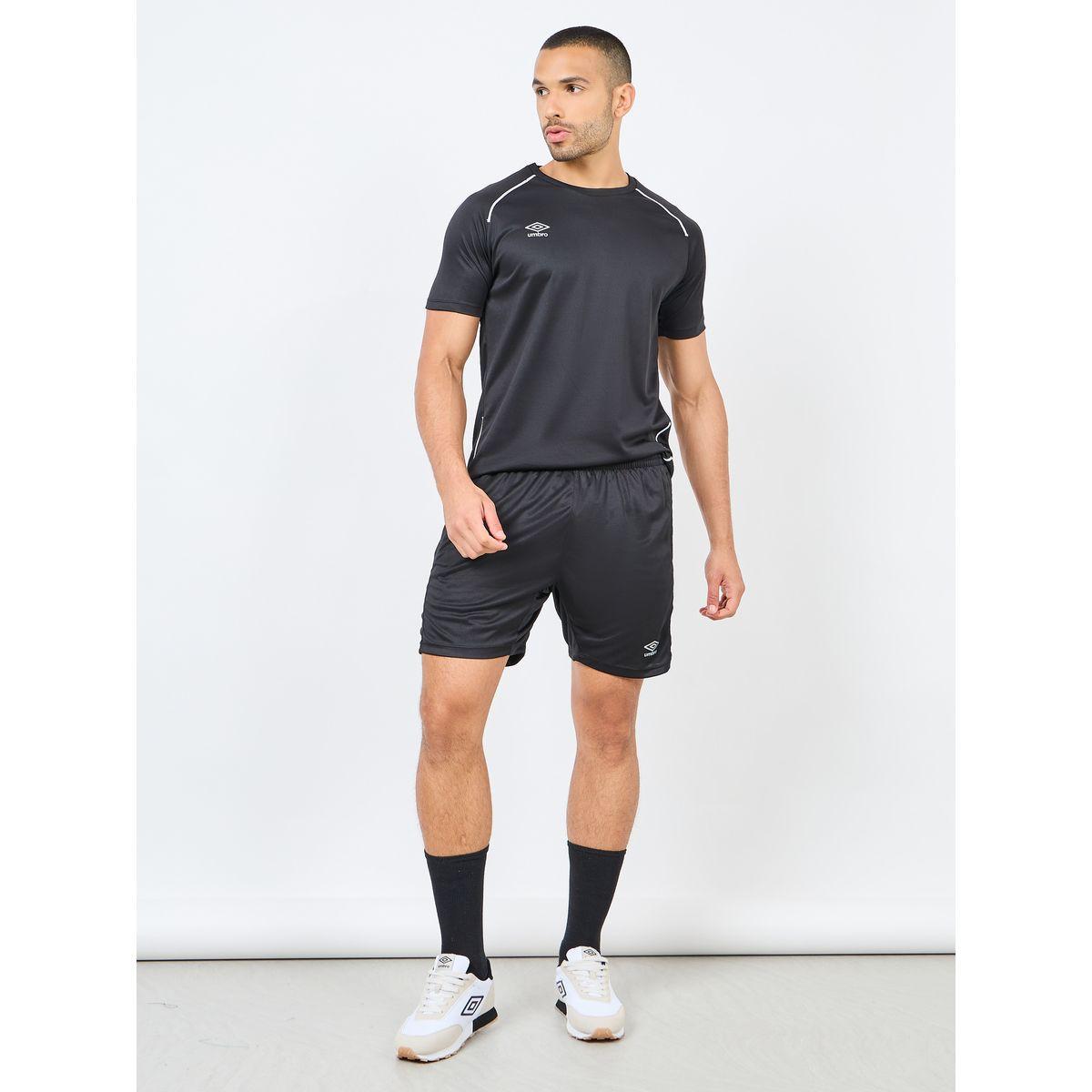 شورت محبوك مطبع بشعار مع جيوب-sports-men-clothing-bottoms-image-2
