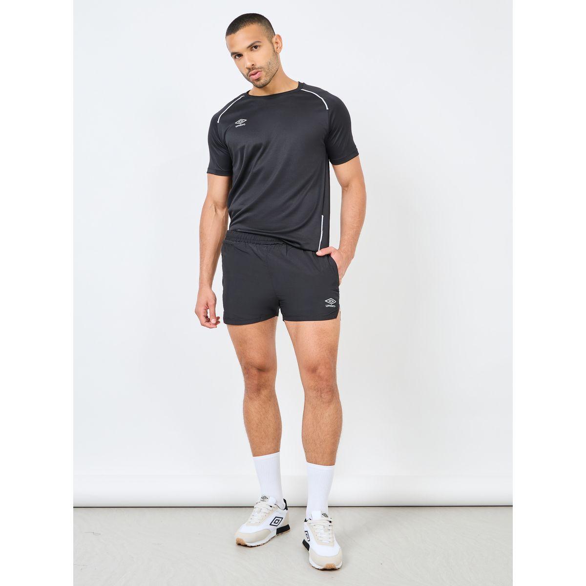 شورت رياضي منسوج مطبع بشعار الماركة-men-clothing-sportswearandactivewear-bottoms-image-2