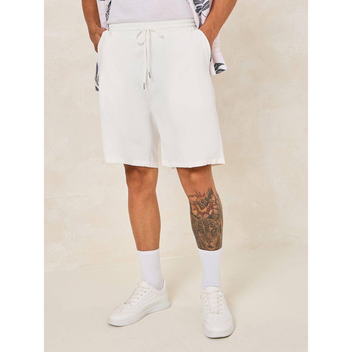 طقم منسق من شورت مع قميص بطبعة استوائية-men-clothing-coordsets-image-3