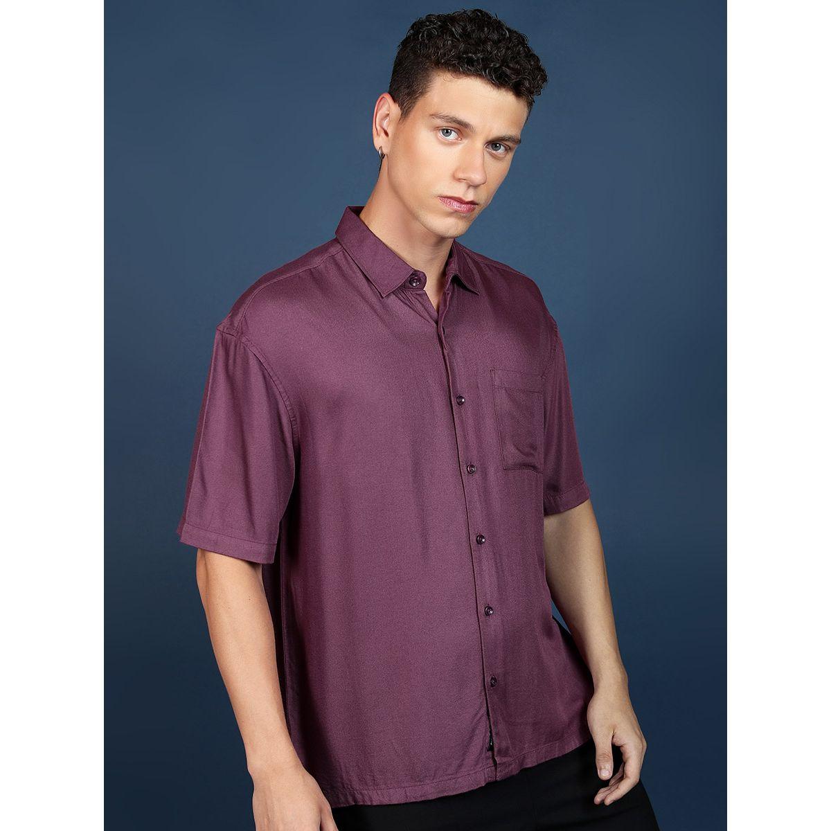 Highlander X Styli  Oversized Casual Shirt with Patch Pocket-men-clothing-shirts-image-6