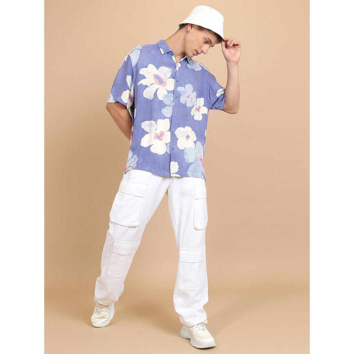 قميص كاجوال فضفاض بطبعة زهور بليسمنت هايلاندر × ستايلي-men-clothing-shirts-image-2