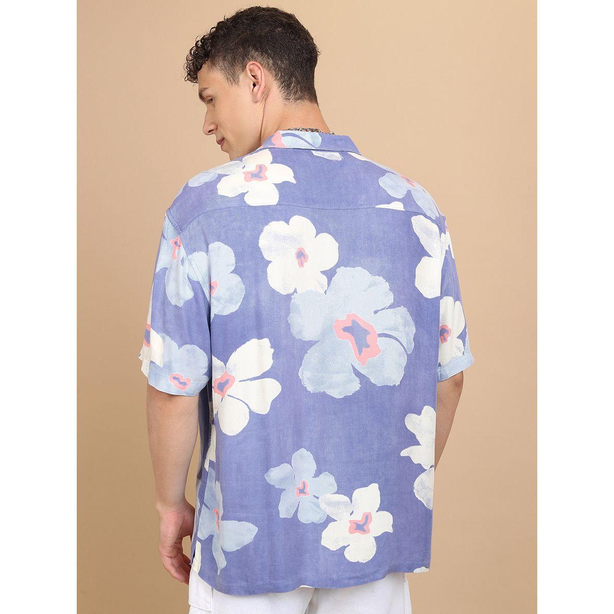 قميص كاجوال فضفاض بطبعة زهور بليسمنت هايلاندر × ستايلي-men-clothing-shirts-image-3