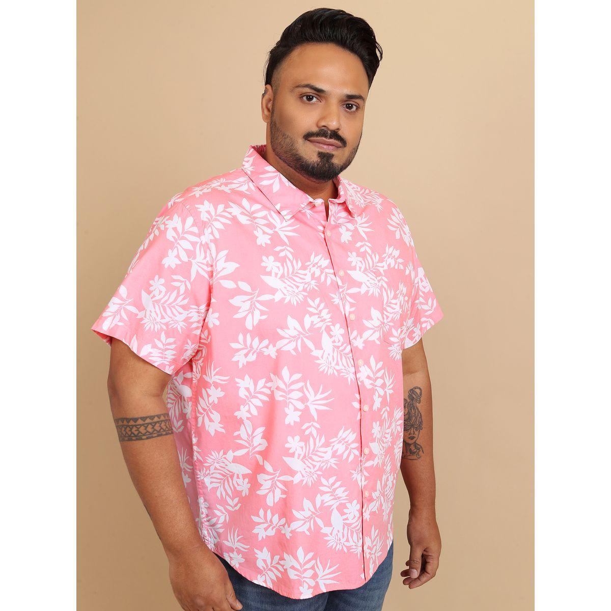 Highlander X Styli  Plus Size Floral Print Cotton Casual Shirt-men-clothing-tshirtsandpolos-tshirts-image-6