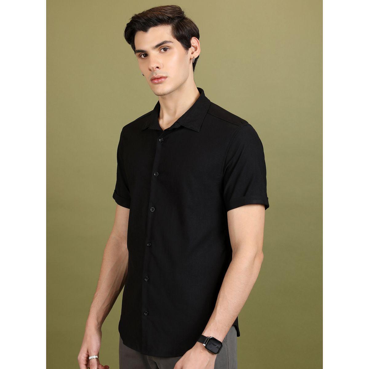 قميص كاجوال بياقة سبريد وقصة سليم فت كيتش × ستايلي-men-clothing-shirts-image-4