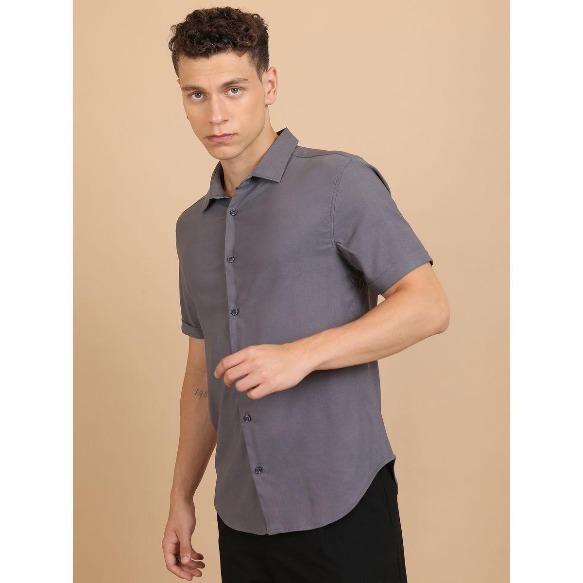 قميص كاجوال بياقة سبريد وقصة سليم فت كيتش × ستايلي-men-clothing-shirts-image-4
