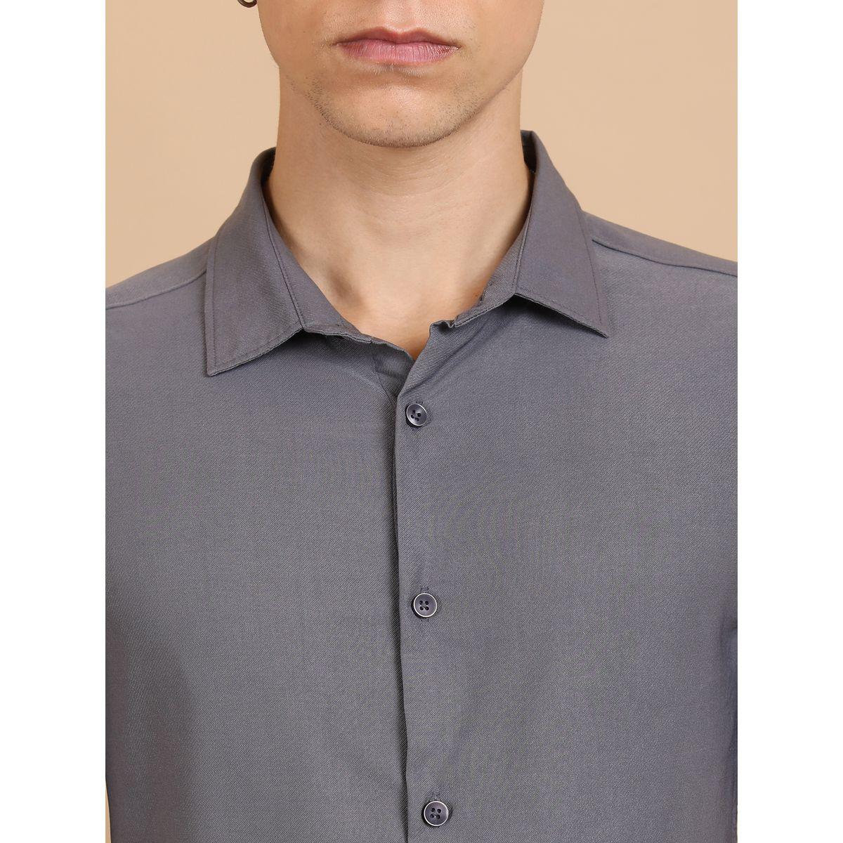 Ketch X Styli  Slim Fit Spread Collar Casual Shirt-men-clothing-shirts-image-5