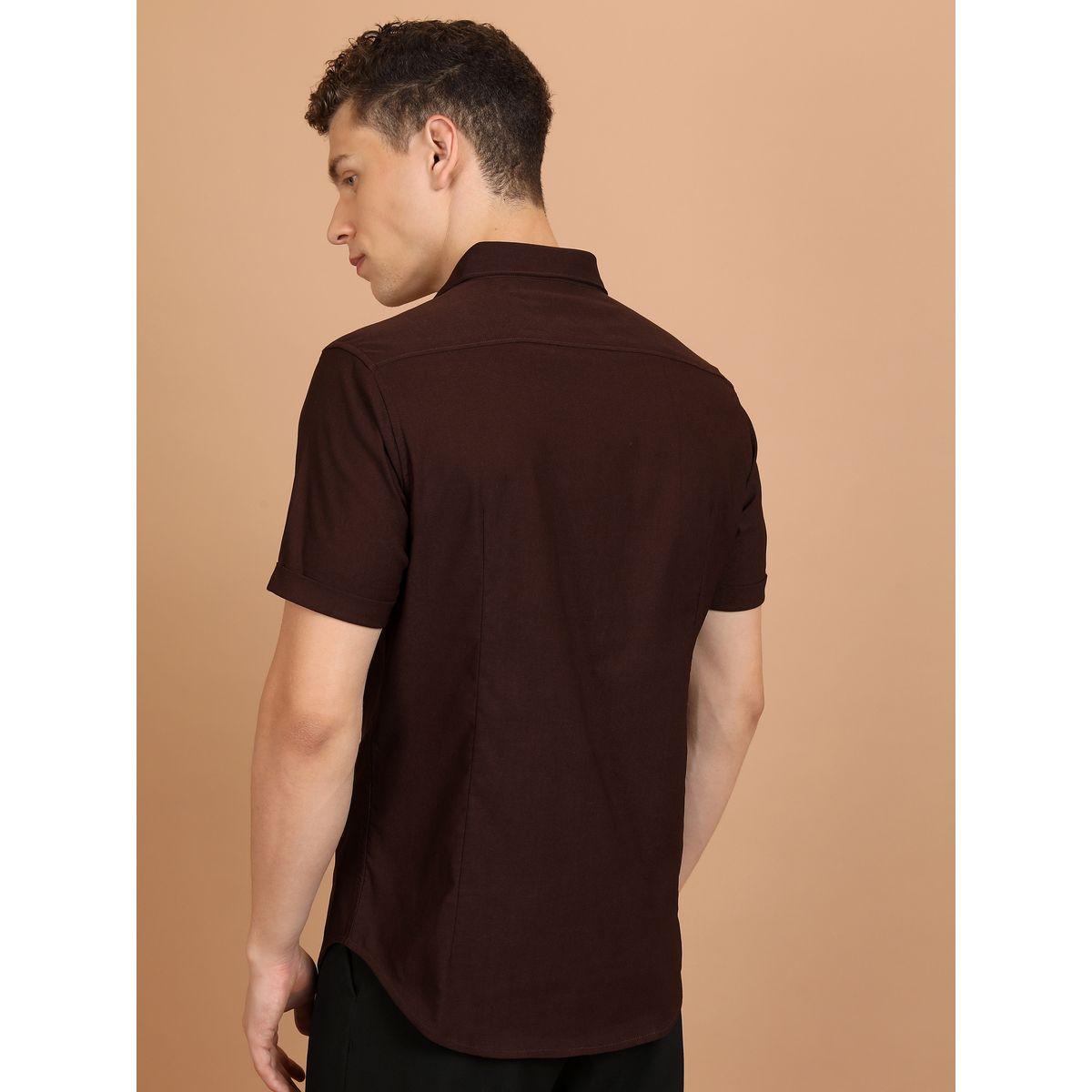 قميص كاجوال بياقة سبريد وقصة سليم فت كيتش × ستايلي-men-clothing-shirts-image-3