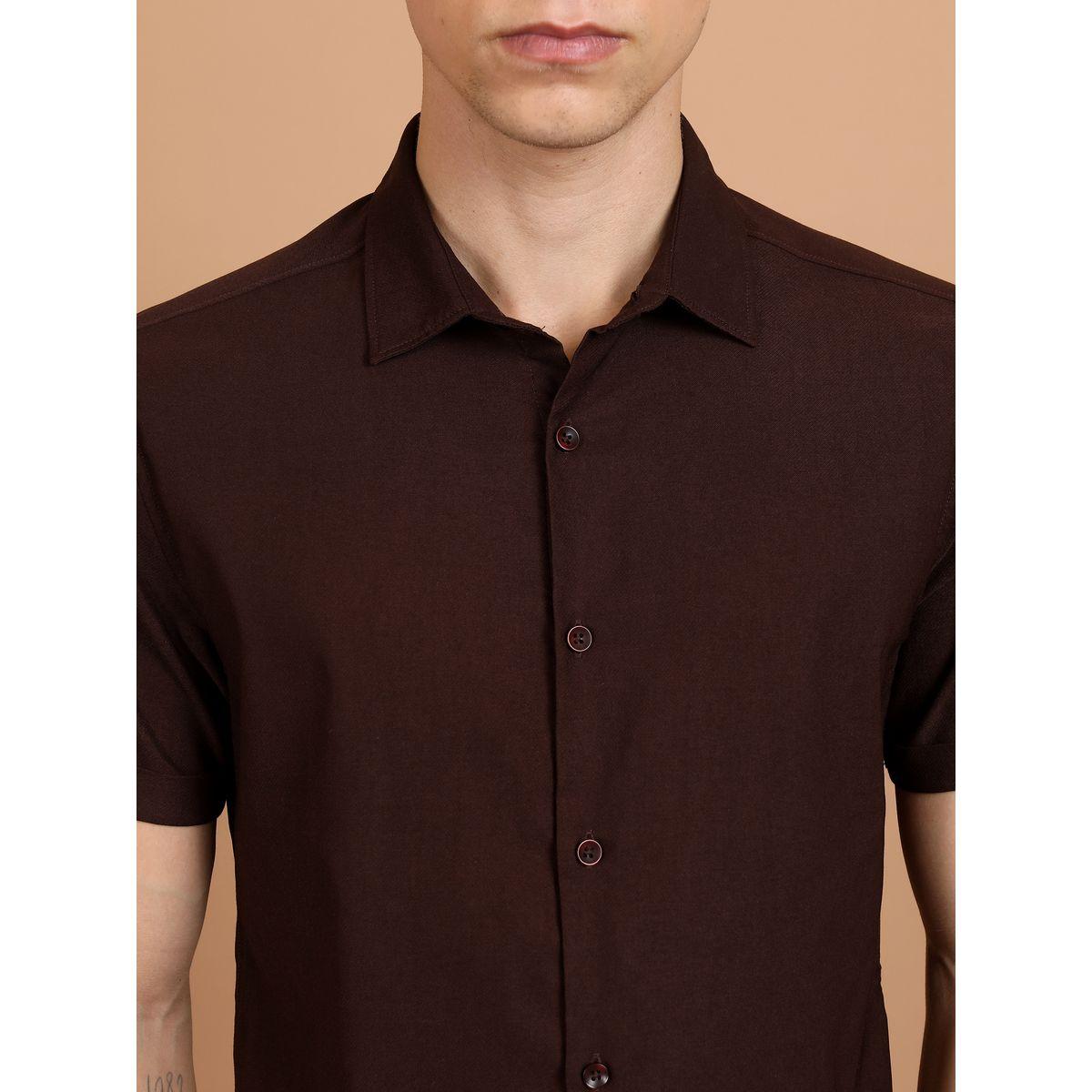 Ketch X Styli  Slim Fit Spread Collar Casual Shirt-men-clothing-shirts-image-5