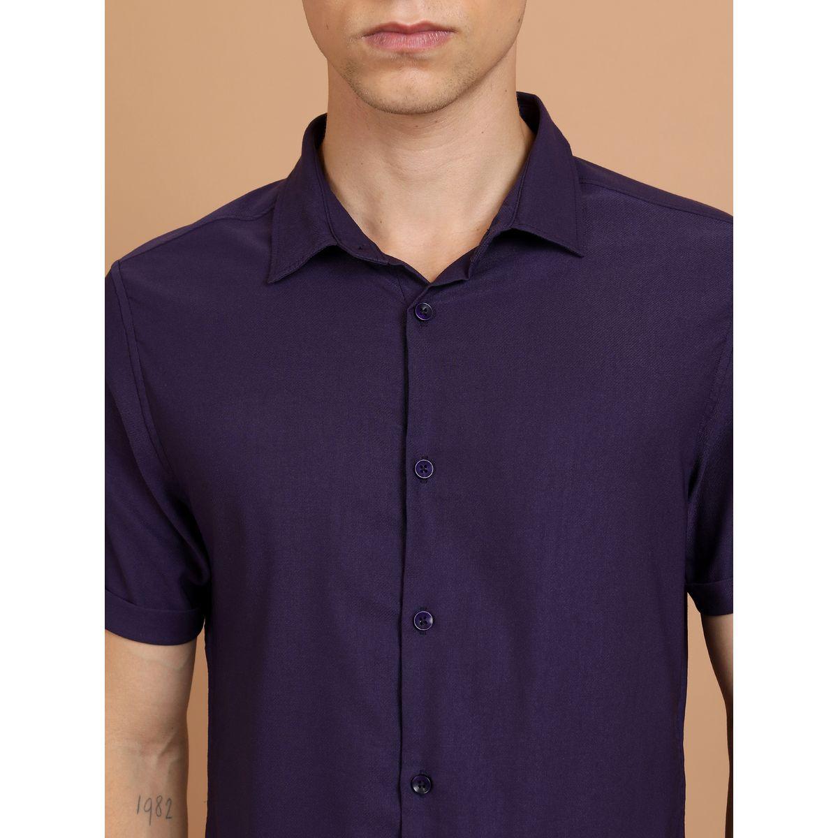قميص كاجوال بياقة سبريد وقصة سليم فت كيتش × ستايلي-men-clothing-shirts-image-5