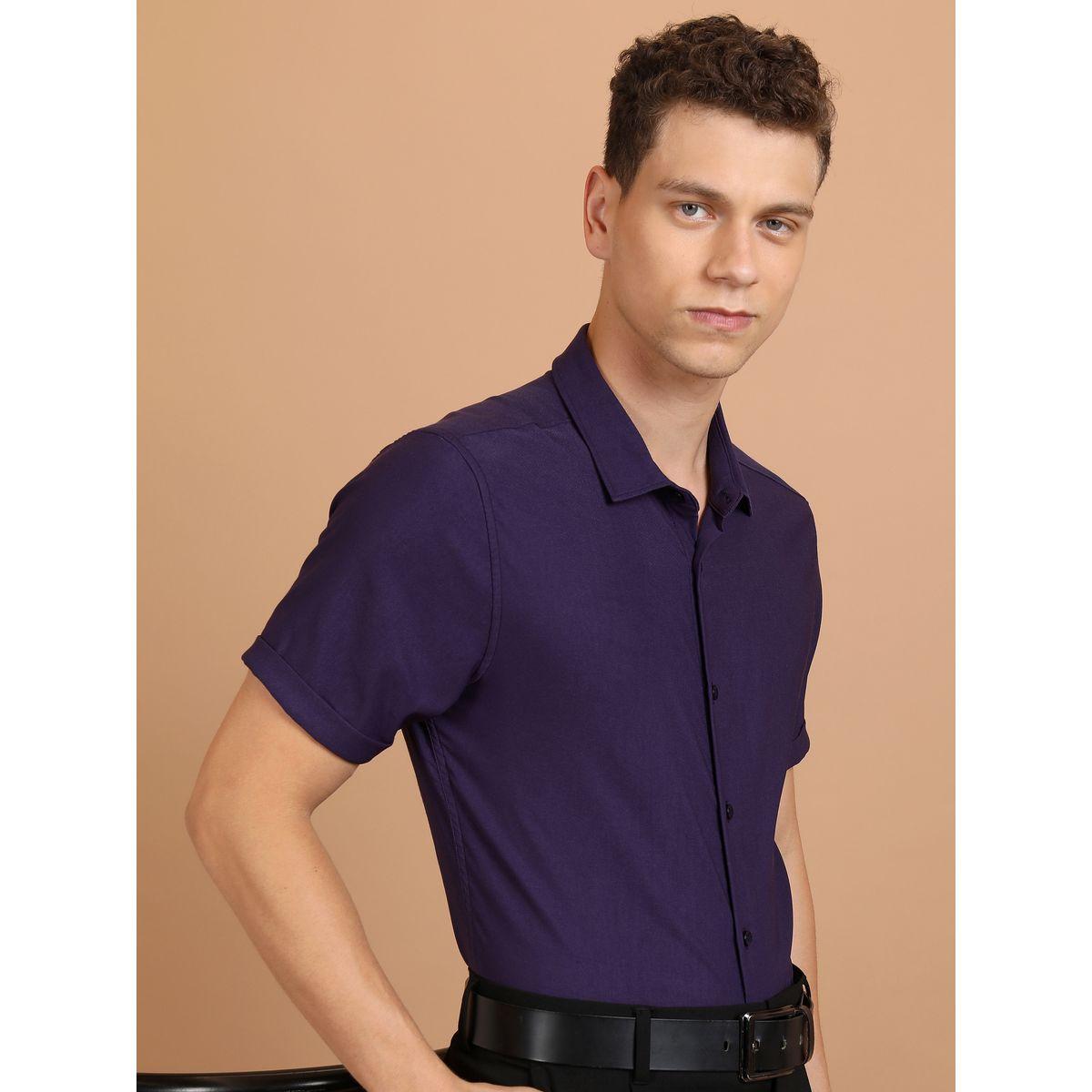 Ketch X Styli  Slim Fit Spread Collar Casual Shirt-men-clothing-shirts-image-6