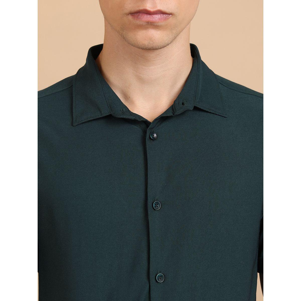 Ketch X Styli  Slim Fit Spread Collar Casual Shirt-men-clothing-shirts-image-5