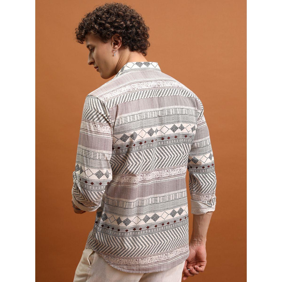 قميص كاجوال بقصة سليم فت كيتش × ستايلي-men-clothing-shirts-image-3