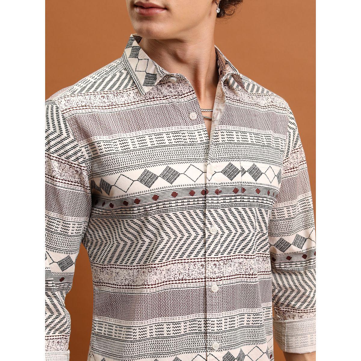 قميص كاجوال بقصة سليم فت كيتش × ستايلي-men-clothing-shirts-image-5