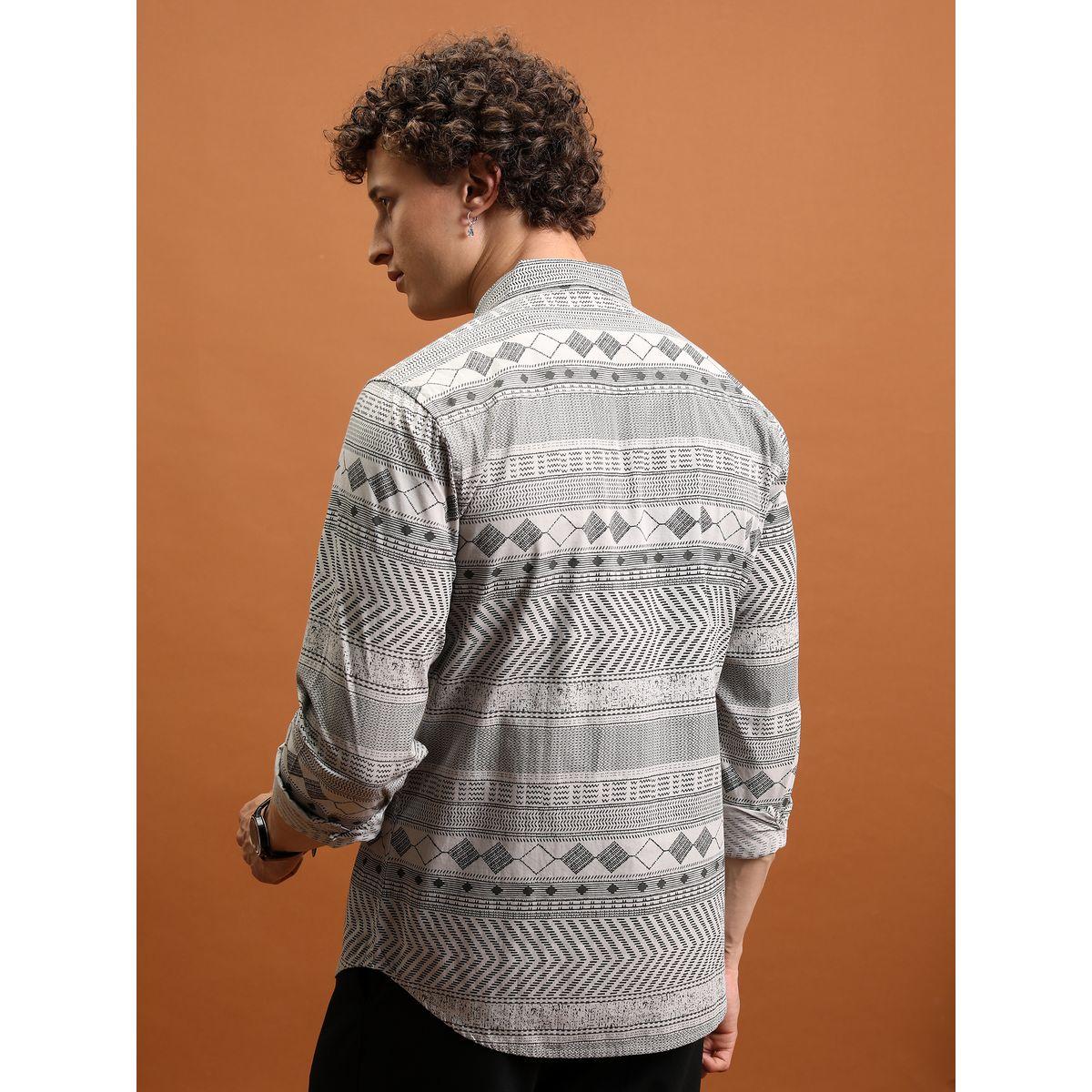 قميص كاجوال بقصة سليم فت كيتش × ستايلي-men-clothing-shirts-image-3