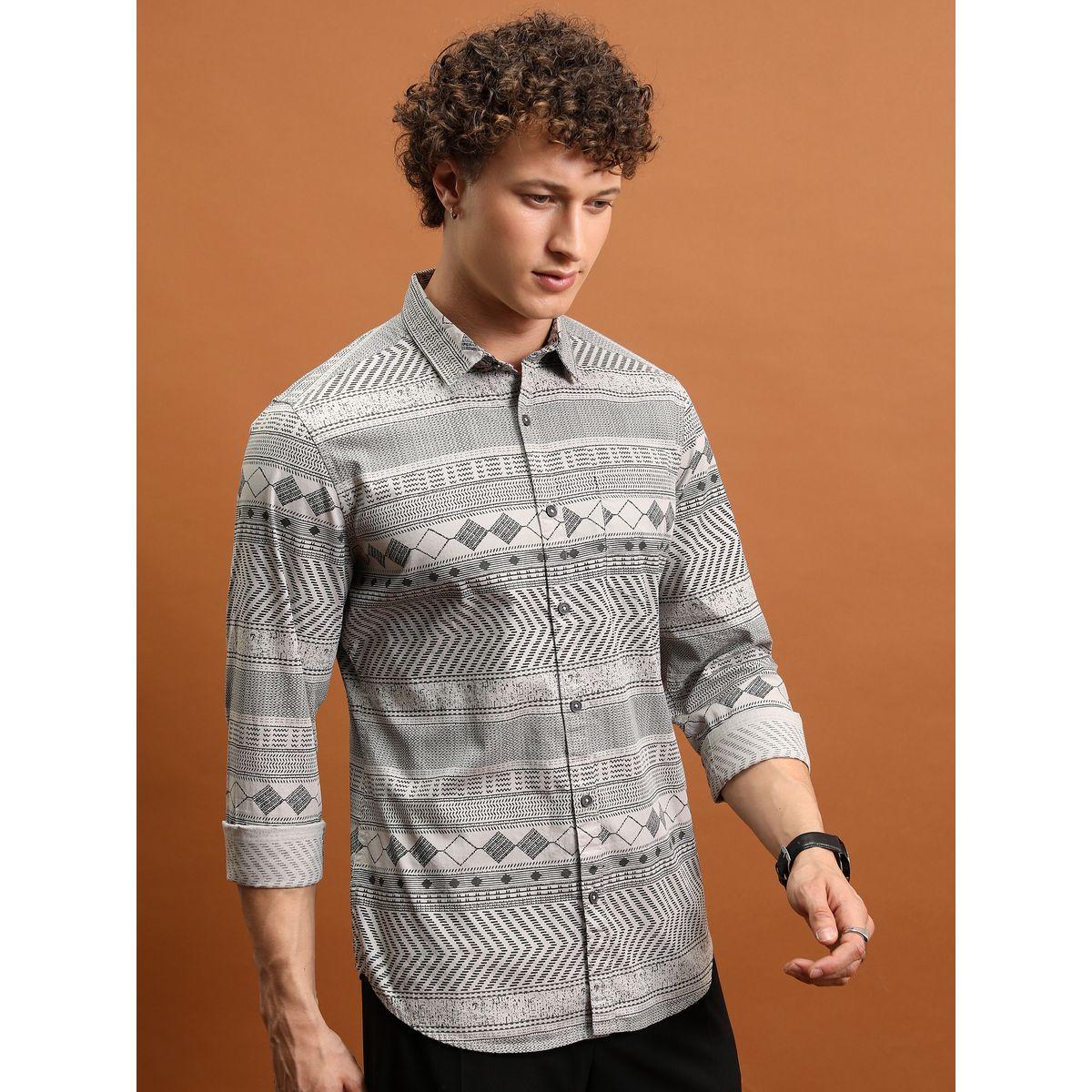 قميص كاجوال بقصة سليم فت كيتش × ستايلي-men-clothing-shirts-image-6
