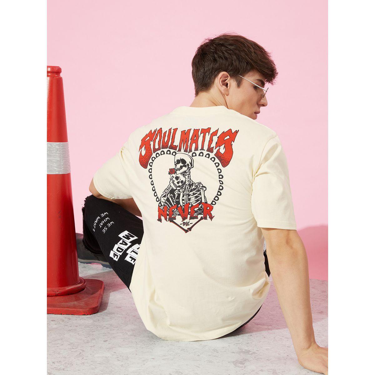 تيشيرت واسع مطبع بطبعة جرافيك-men-clothing-tshirtsandpolos-tshirts-image-1